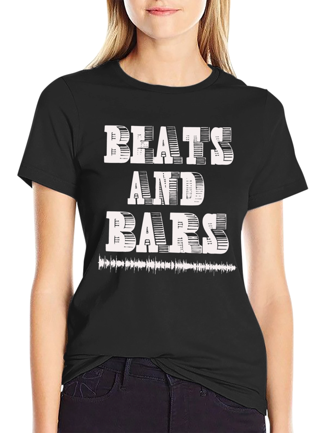 Beats and Bars Graphic Tee - Music Lover T-Shirt