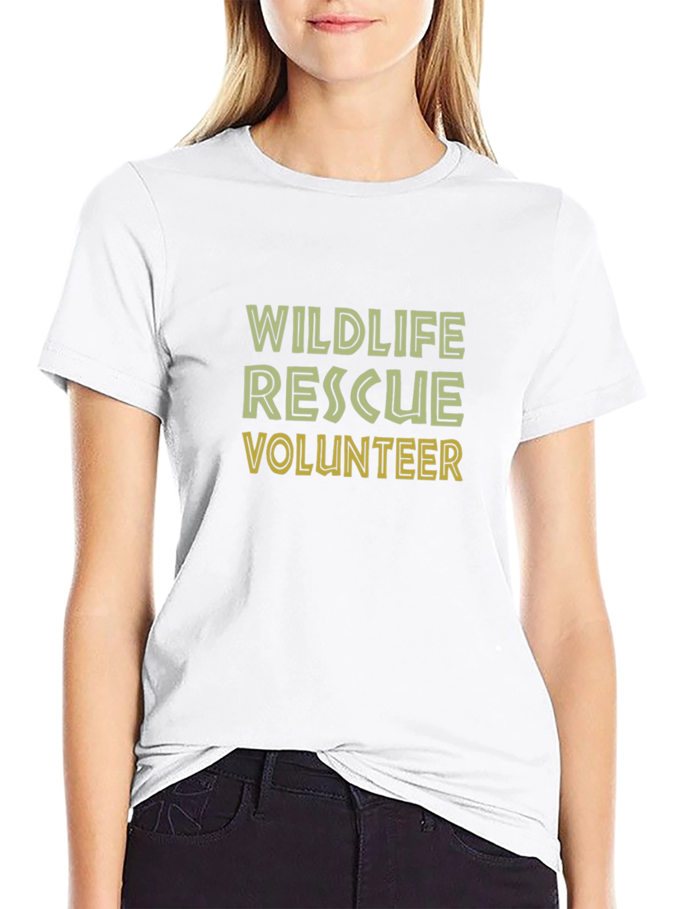 Wildlife Rescue Volunteer Tee - Black