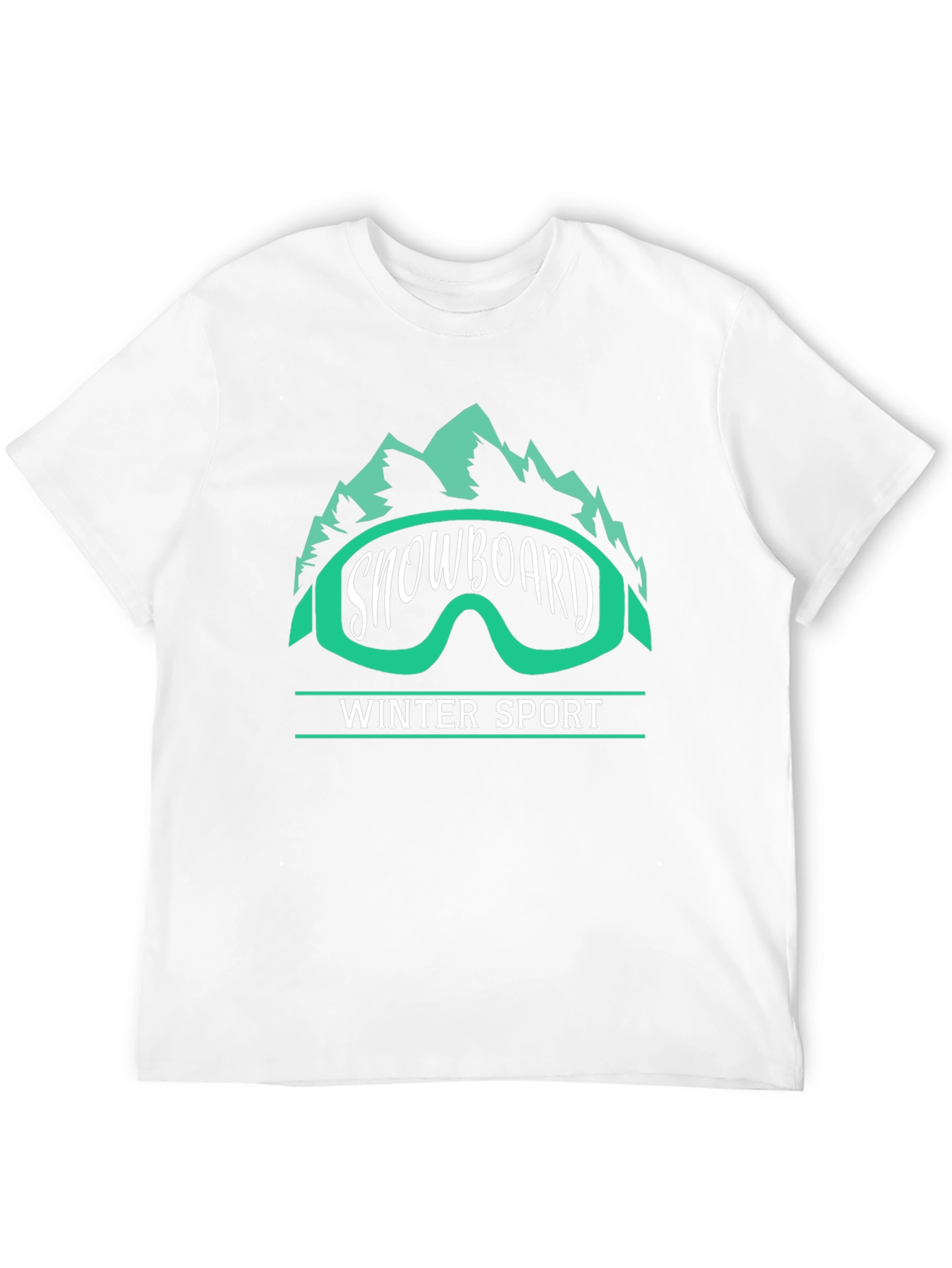 Snowboard Winter Sport Graphic Tee