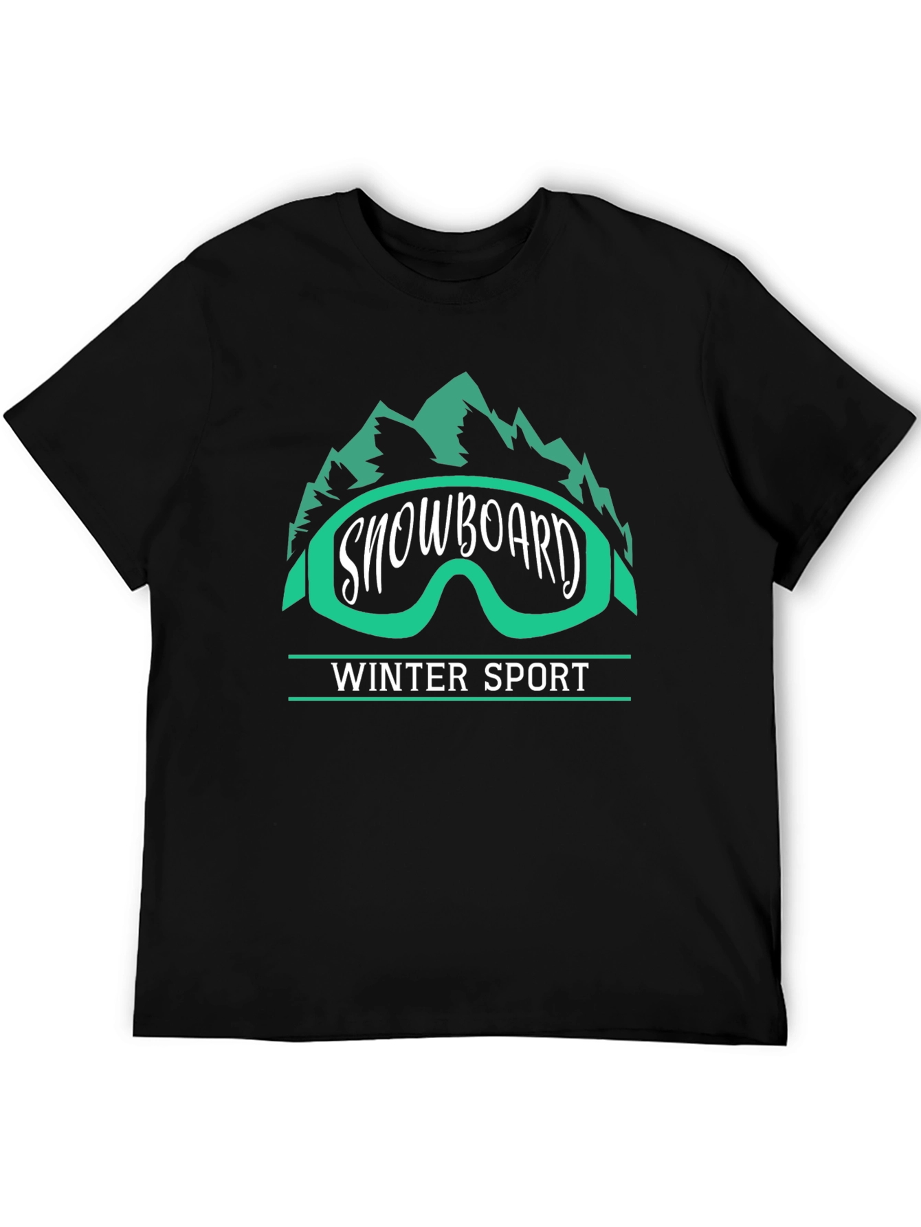 Snowboard Winter Sport Graphic Tee