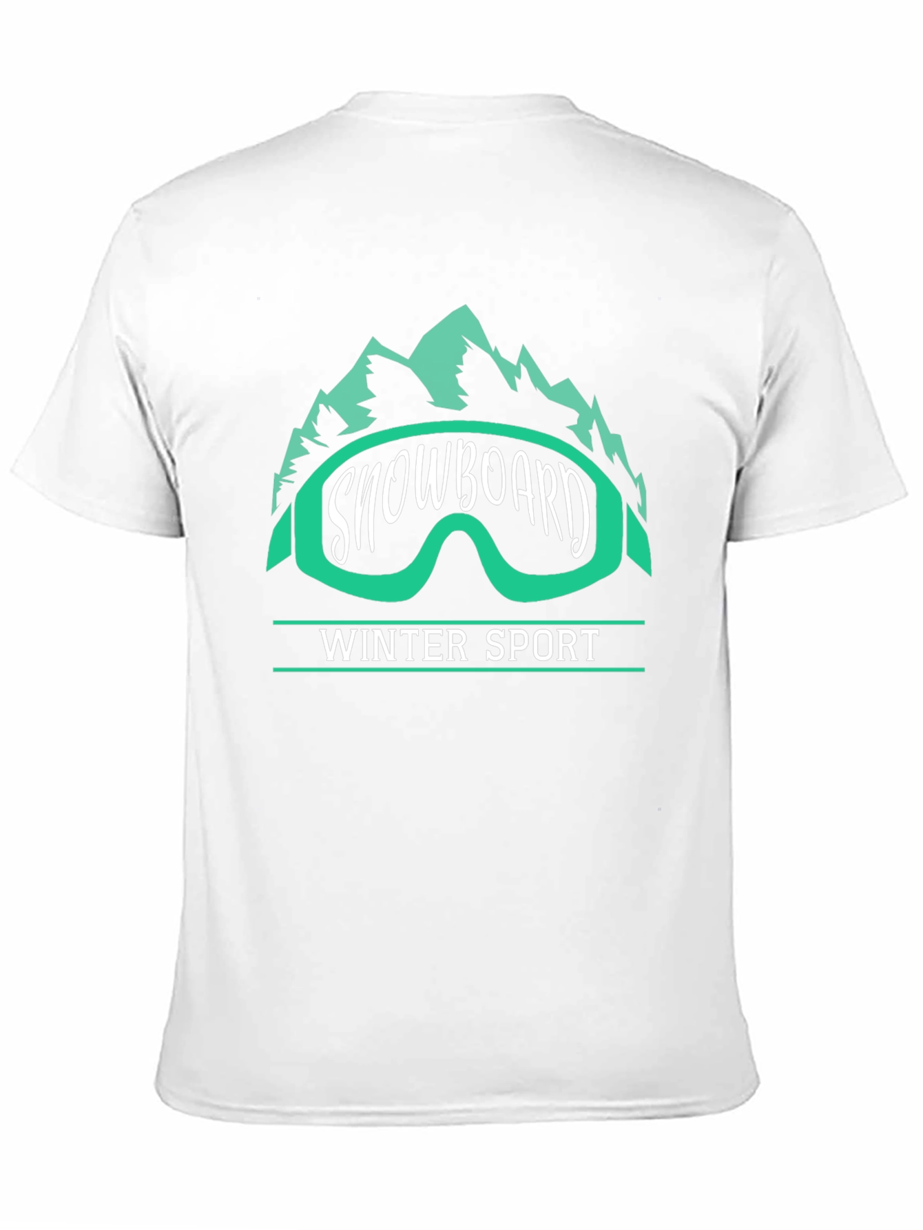 Snowboard Winter Sport Graphic Tee