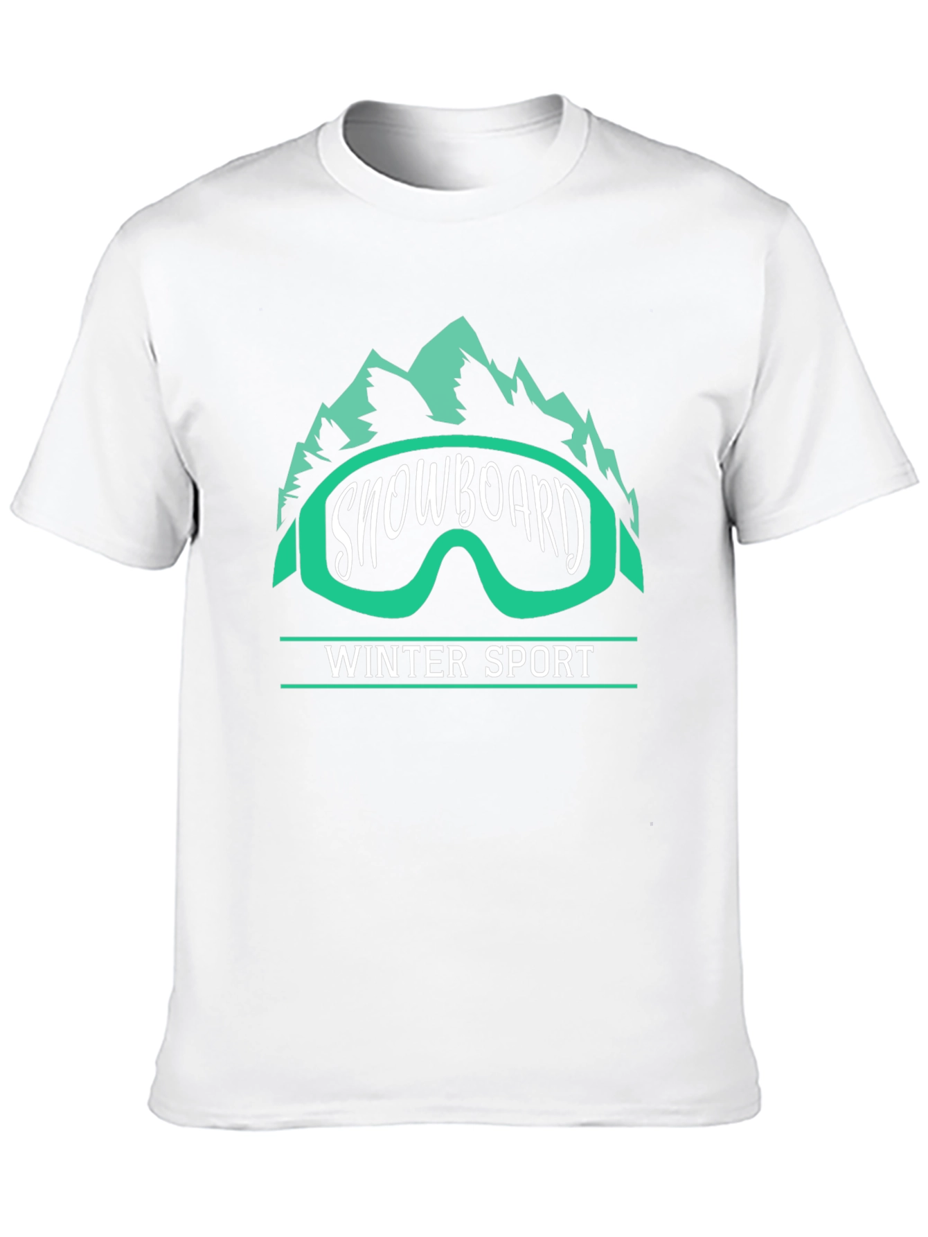 Snowboard Winter Sport Graphic Tee