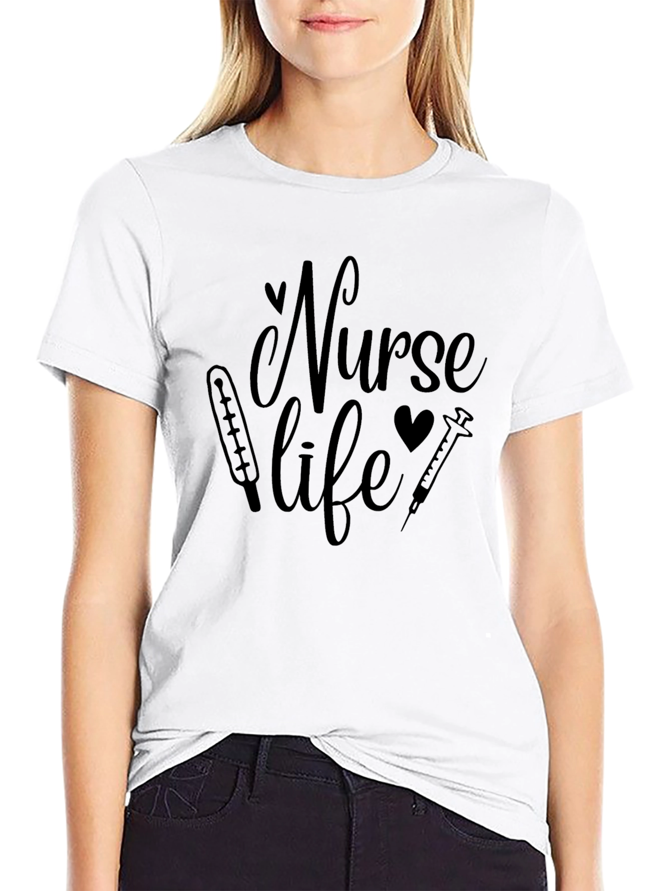Nurse Life Black T-Shirt