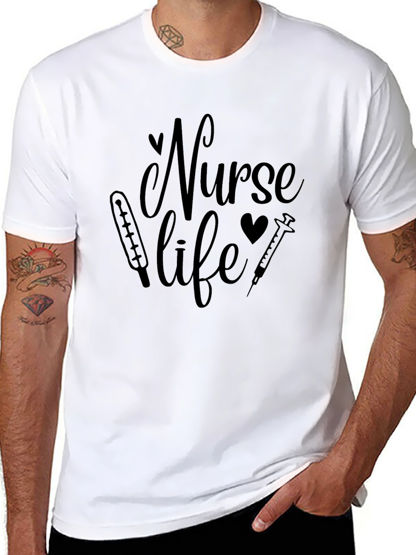 Nurse Life Black T-Shirt