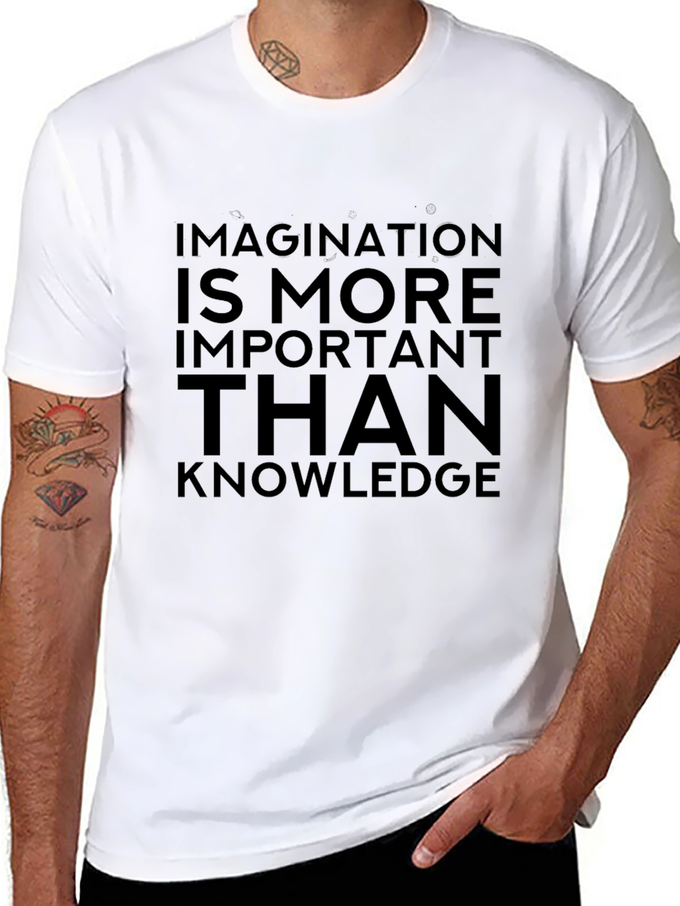 Imagination is More Important Than Knowledge T-Shirt