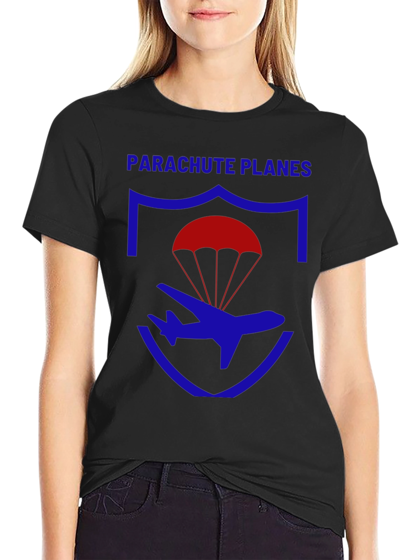 Parachute Planes Graphic Tee - Unique Design