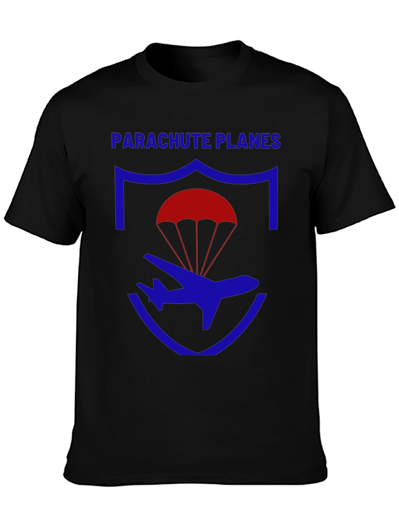 Parachute Planes Graphic Tee - Unique Design