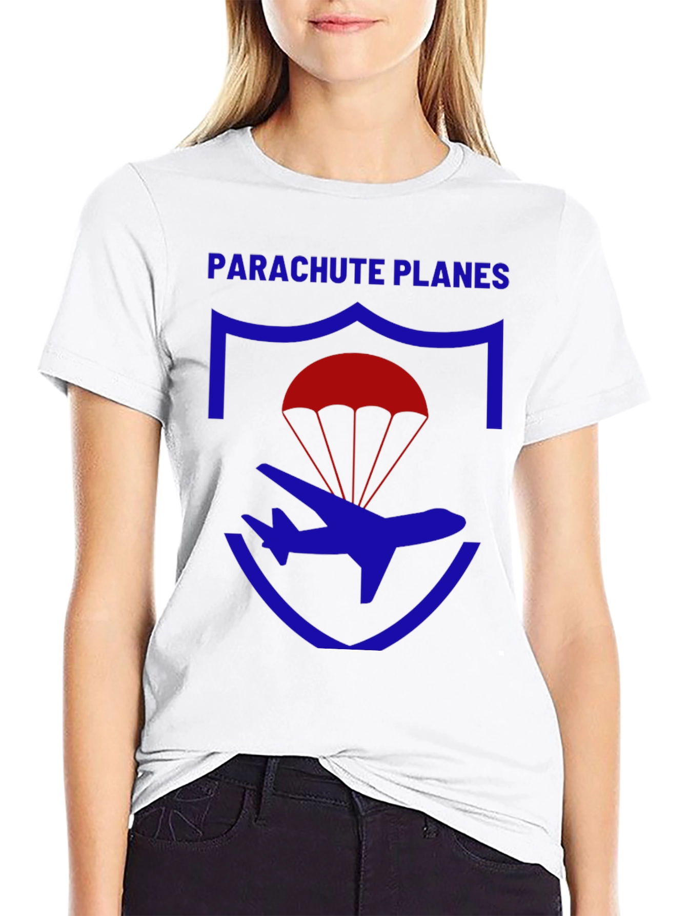 Parachute Planes Graphic Tee - Unique Design