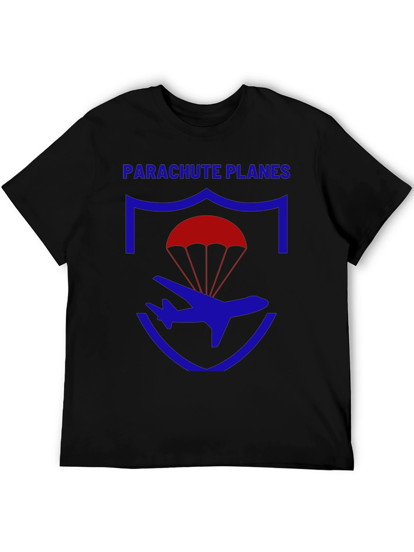 Parachute Planes Graphic Tee - Unique Design