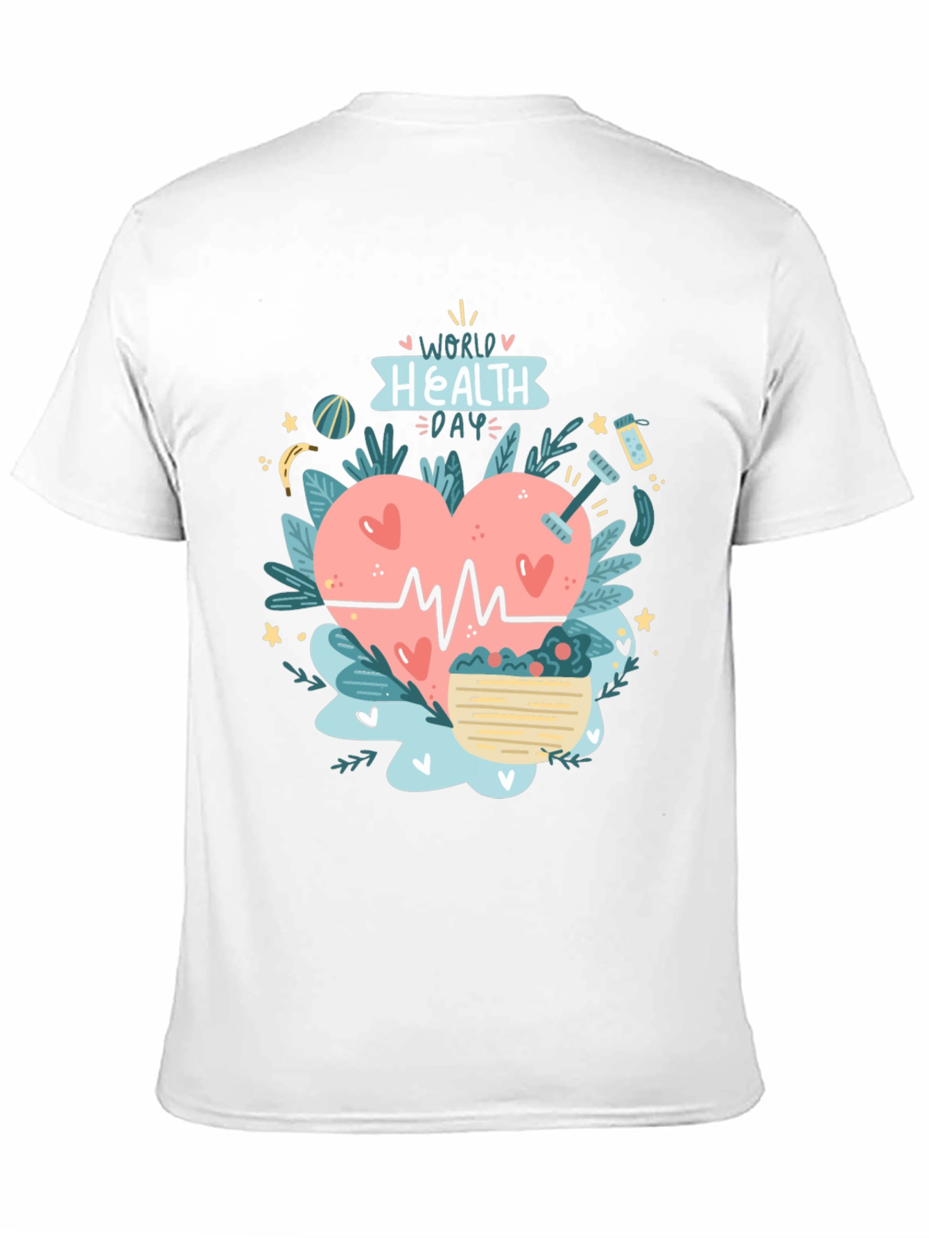 Health Day Black Tee