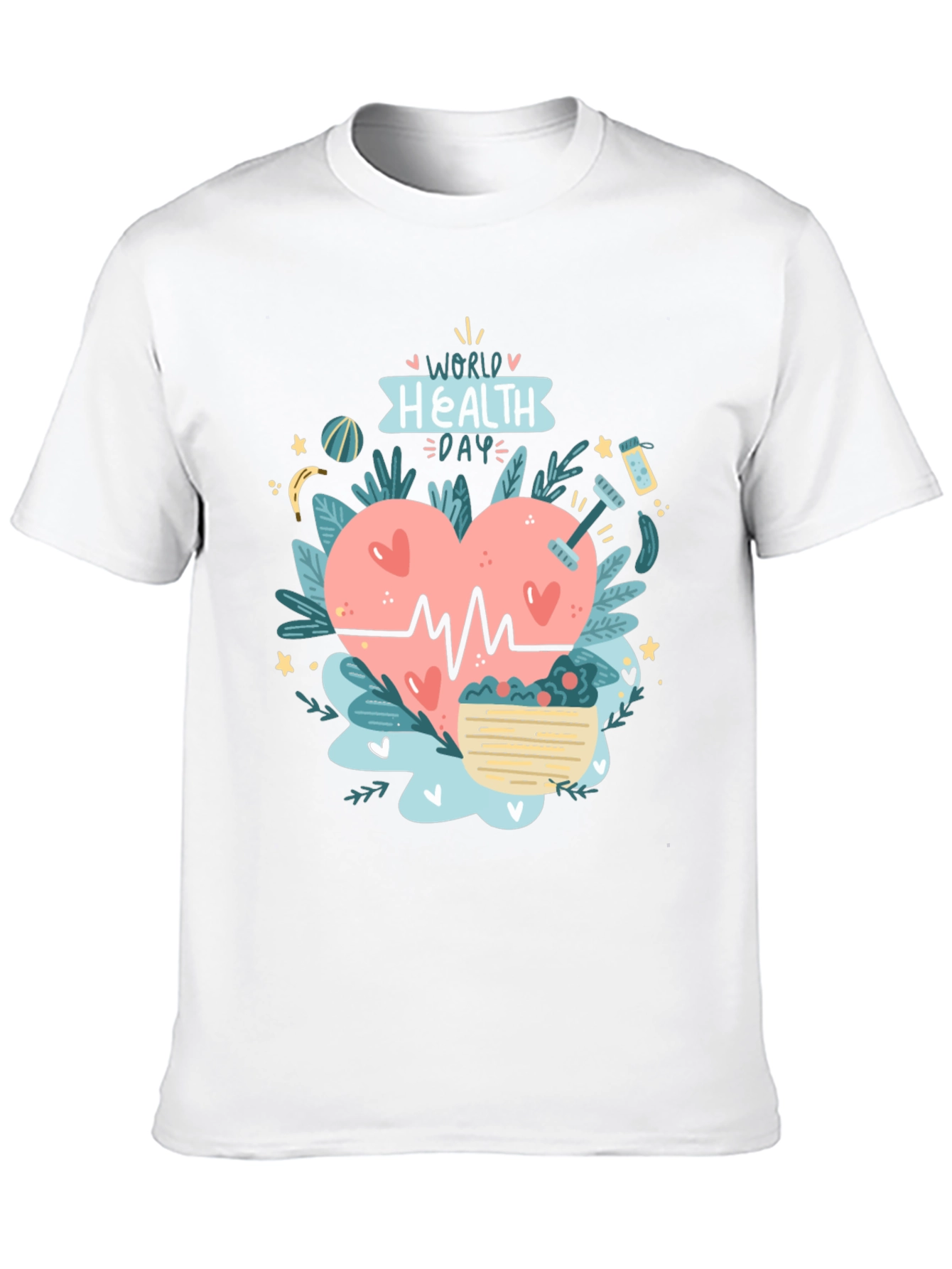 Health Day Black Tee