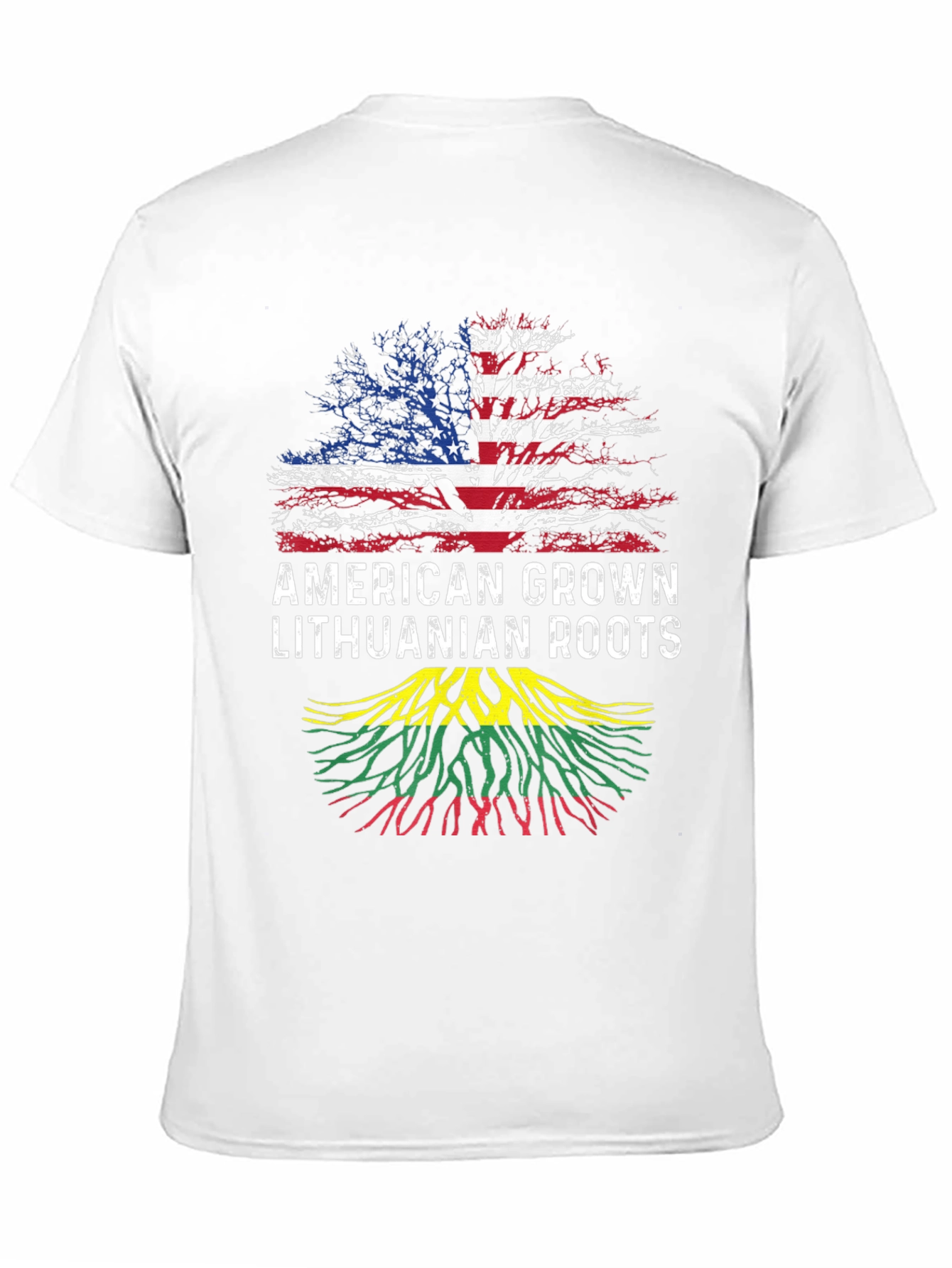 American Grown Lithuanian Roots T-Shirt