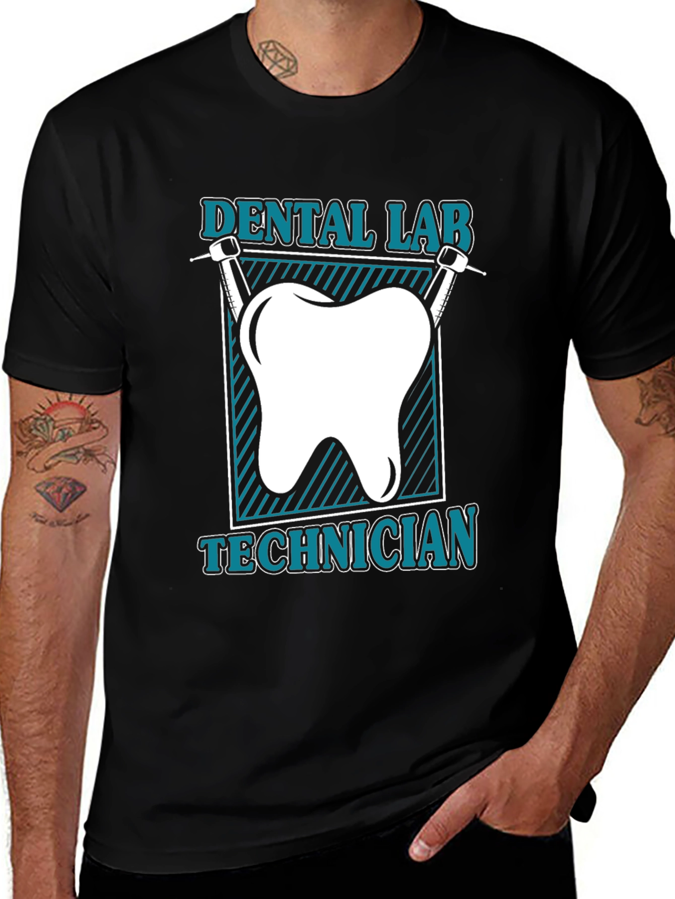 Dental Lab Technician T-Shirt - Unique Design
