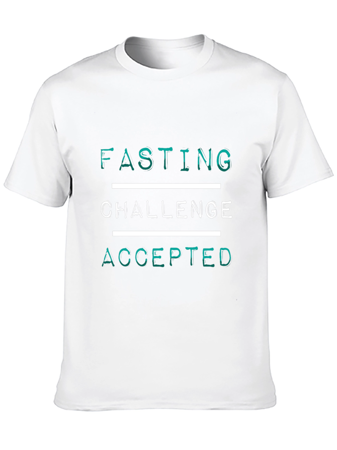 Fasting Challenge Accepted Graphic T-Shirt