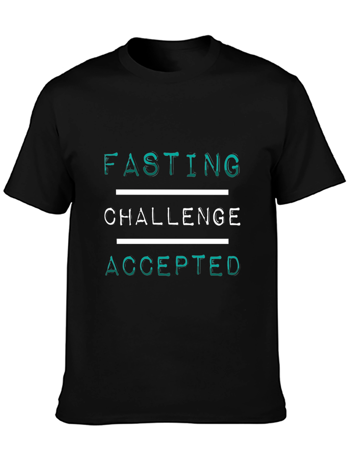 Fasting Challenge Accepted Graphic T-Shirt