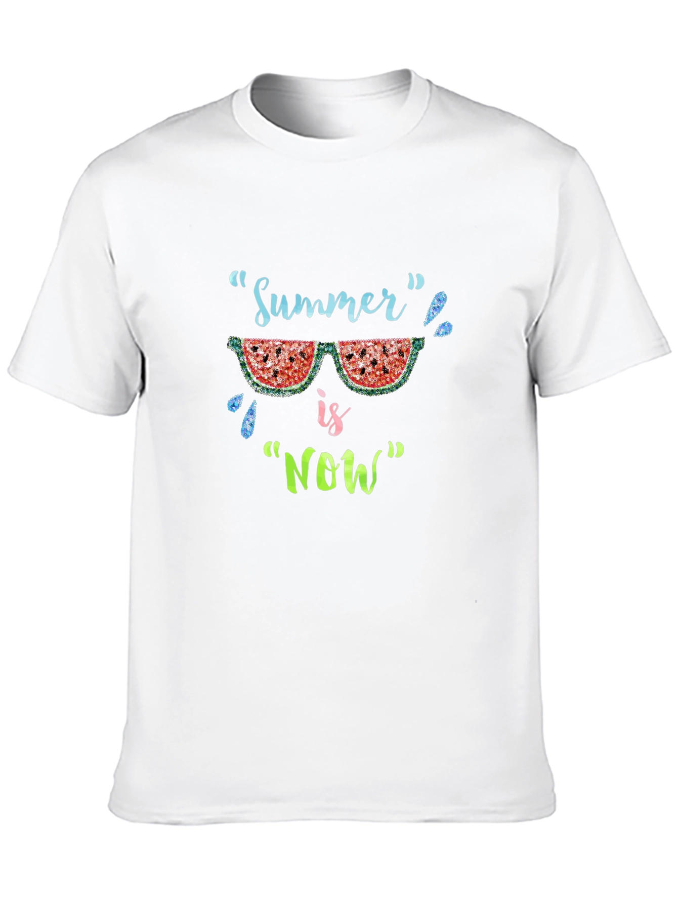 Summer is Now Tee: Watermelon Sunglasses