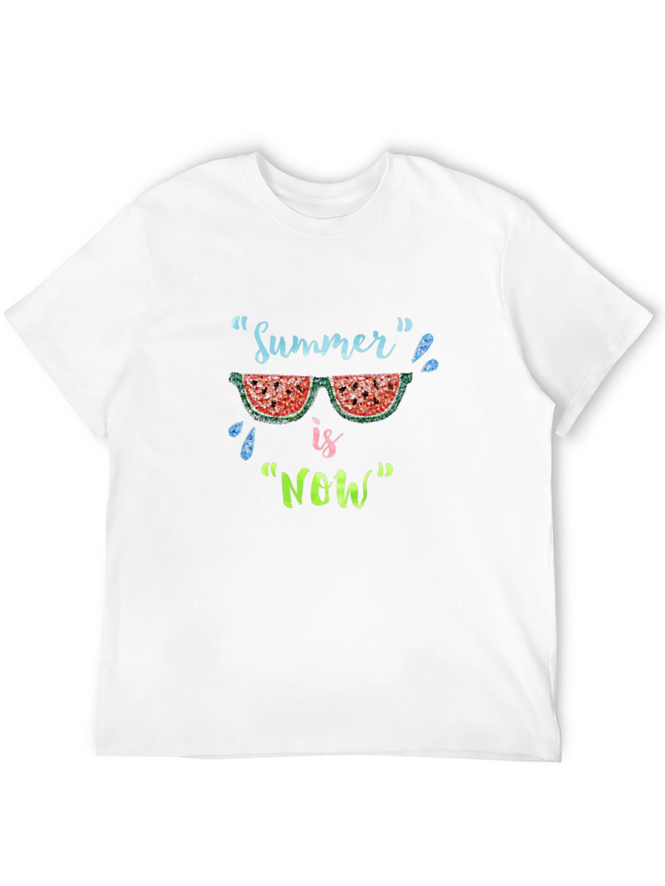 Summer is Now Tee: Watermelon Sunglasses