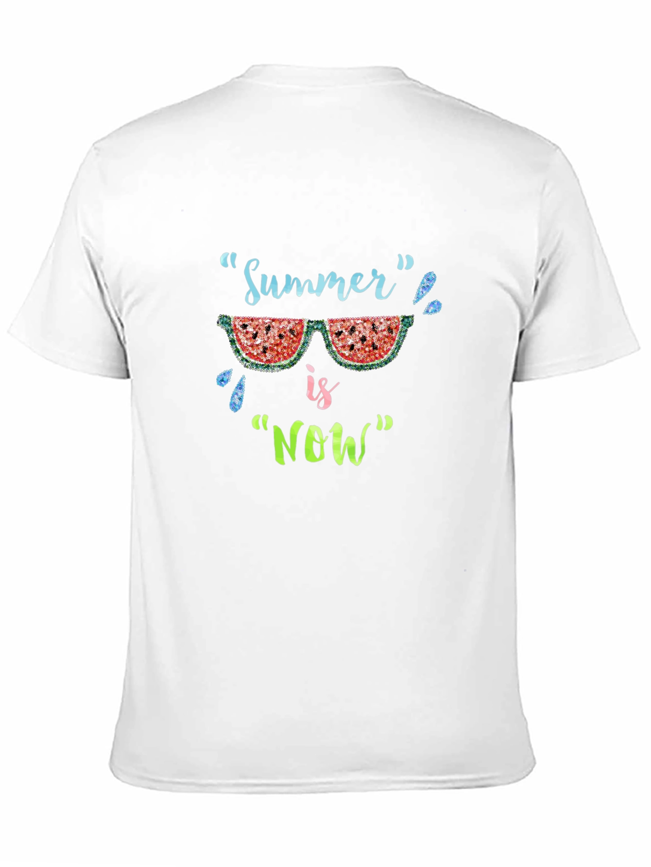 Summer is Now Tee: Watermelon Sunglasses