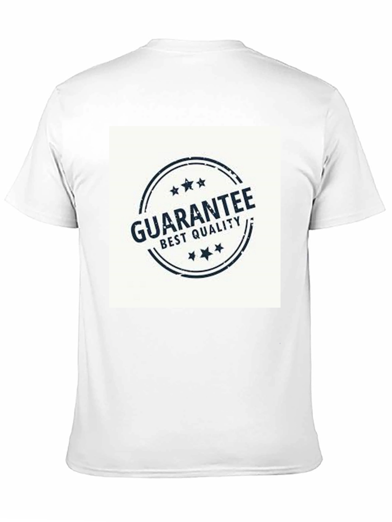 Mens Black T-Shirt - Guarantee Best Quality Print