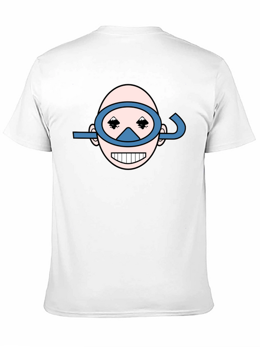 Diver Head Graphic Tee - Black Unisex Shirt