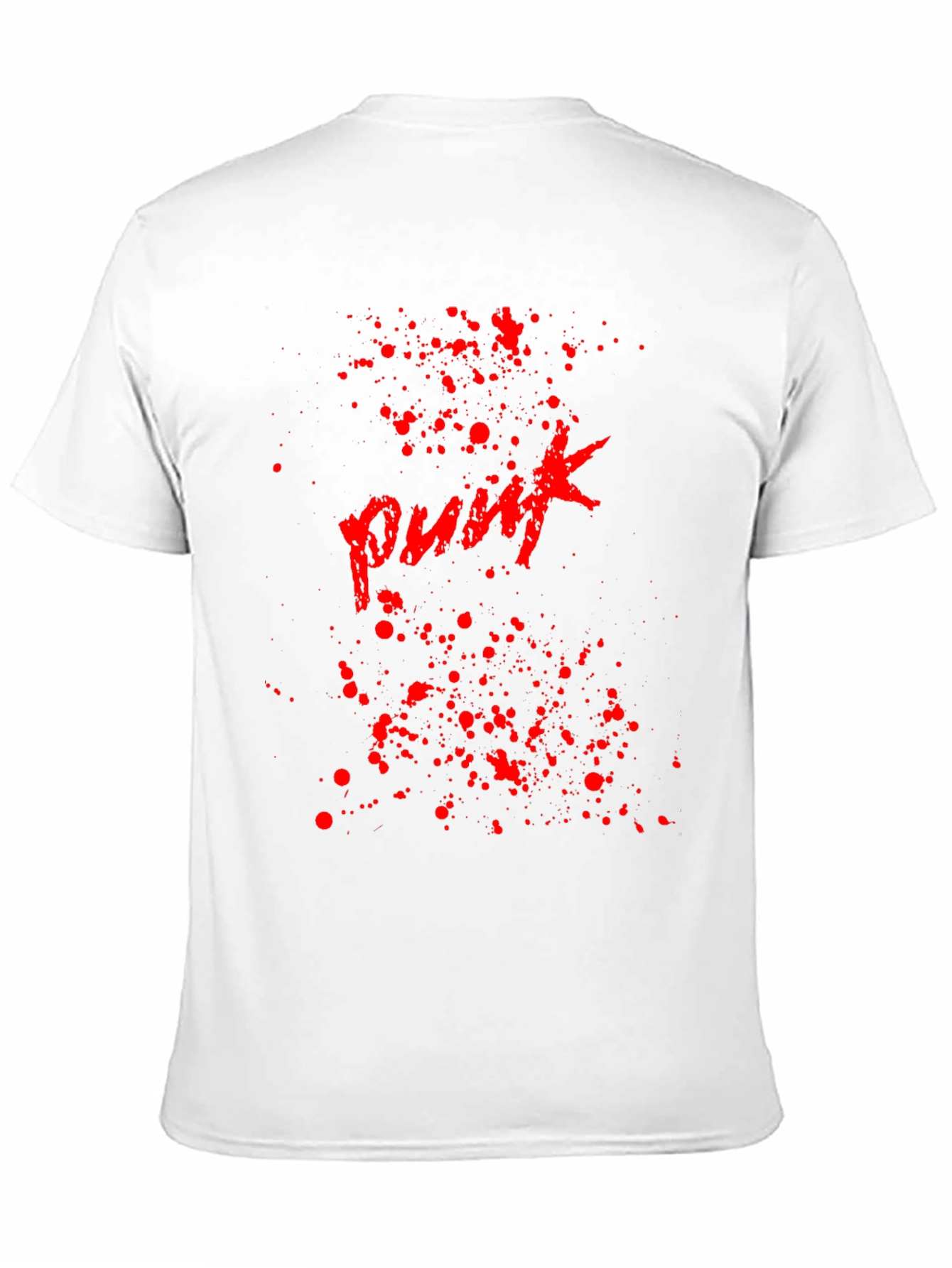 Punk Splatter Graphic T-Shirt