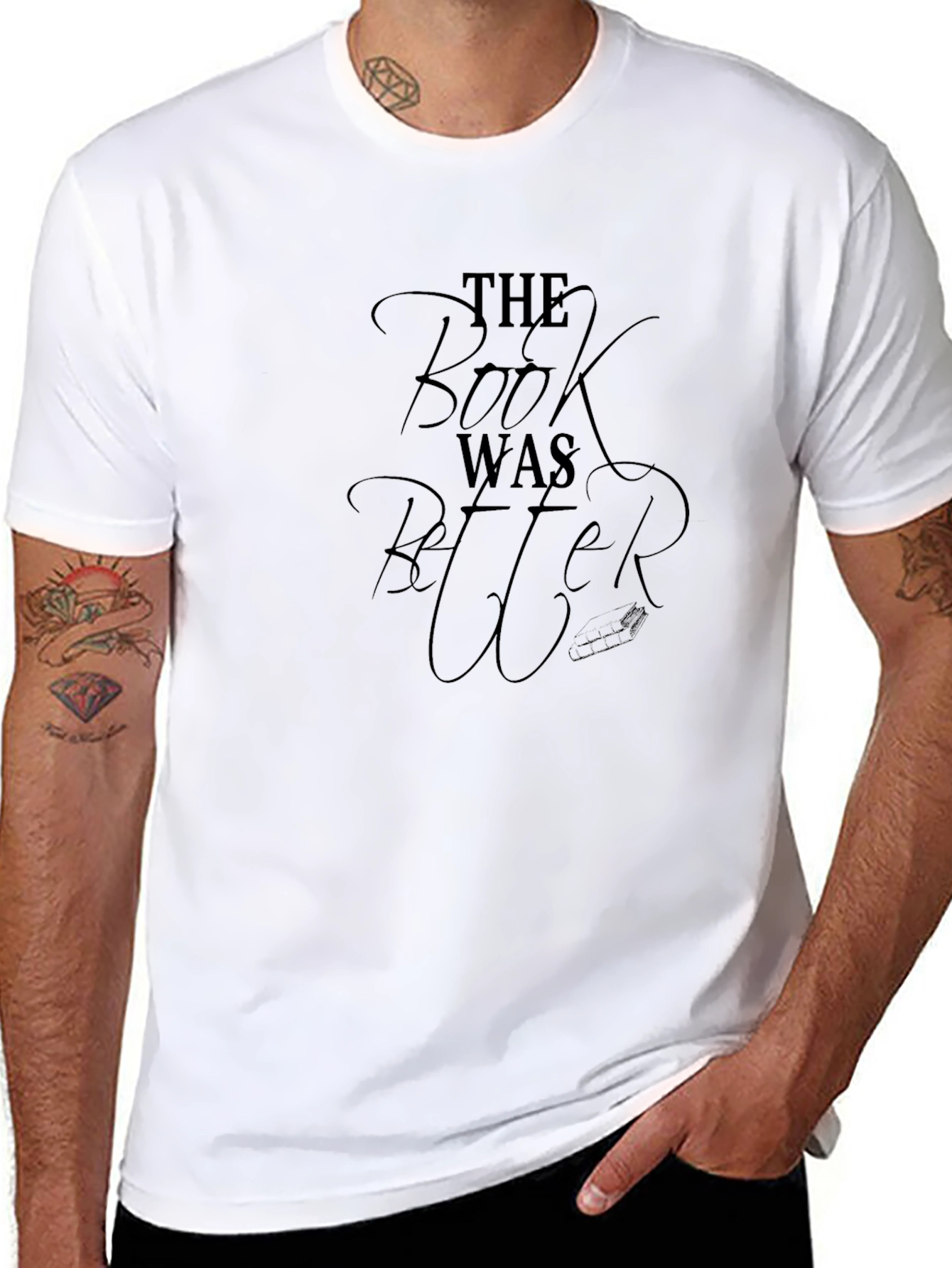 The Book Was Better Graphic Tee