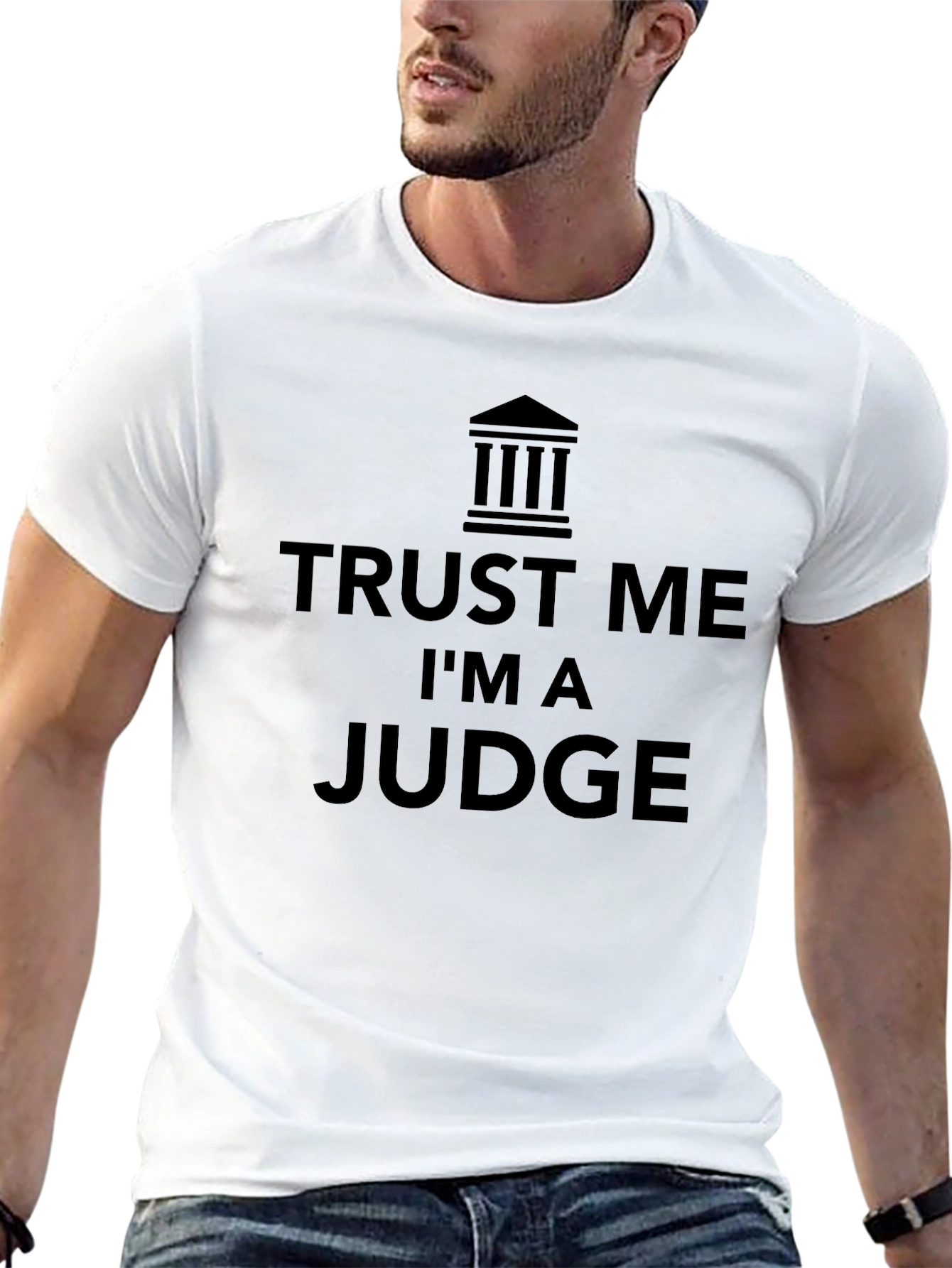 Trust Me Im a Judge T-Shirt - Black