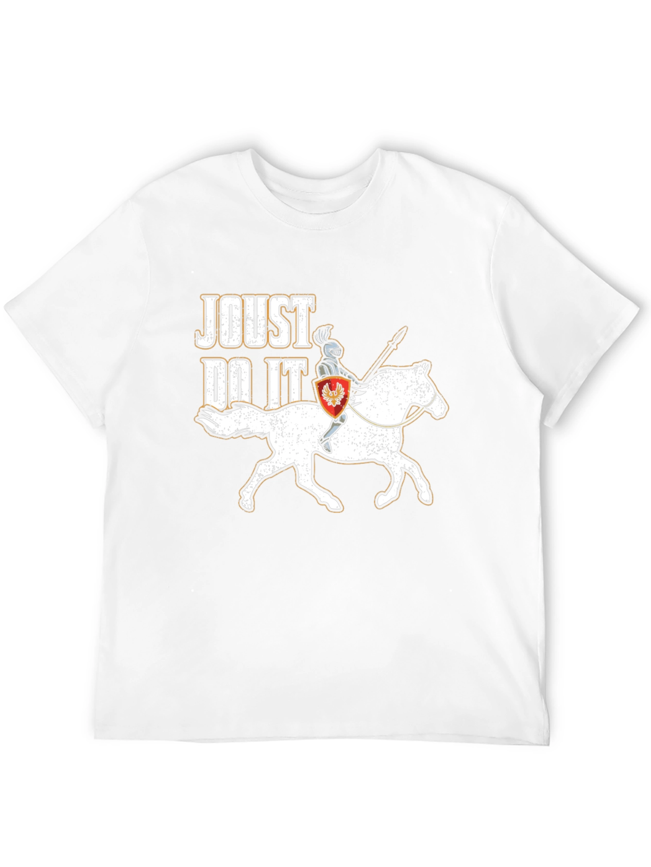 Joust Do It T-Shirt Knight on Horseback Tee