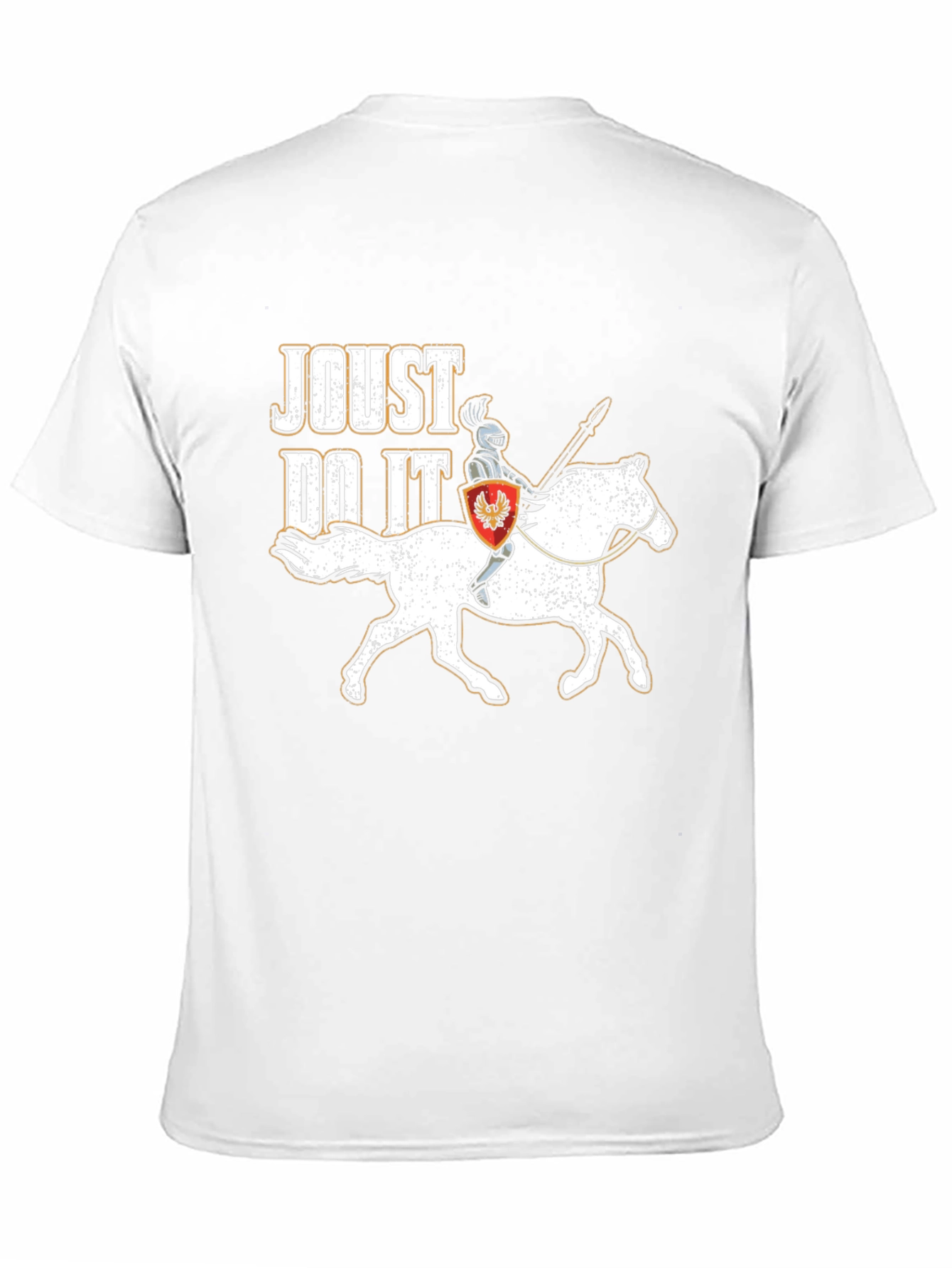 Joust Do It T-Shirt Knight on Horseback Tee