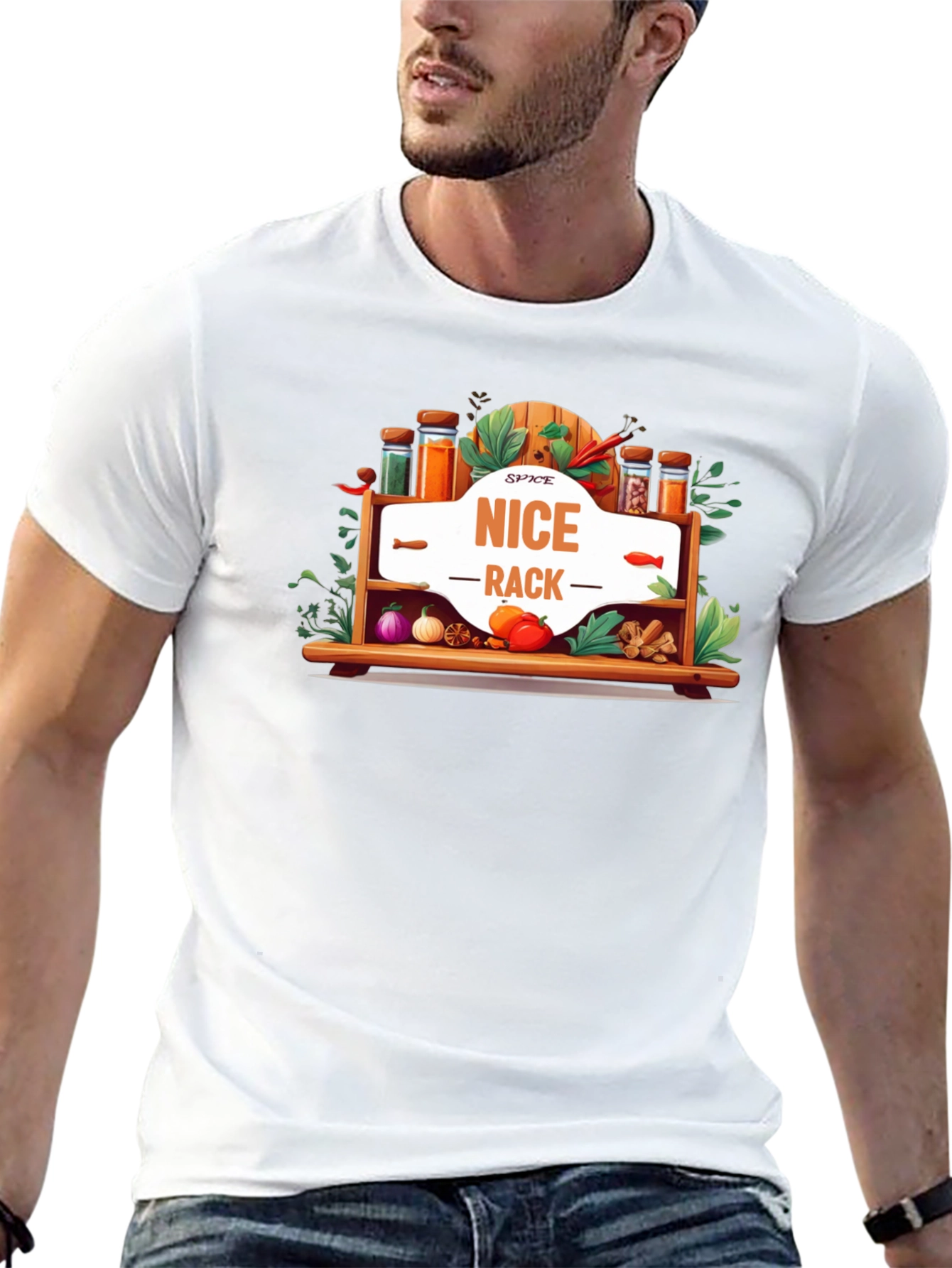 Spice Rack Graphic Tee - Nice Rack Design