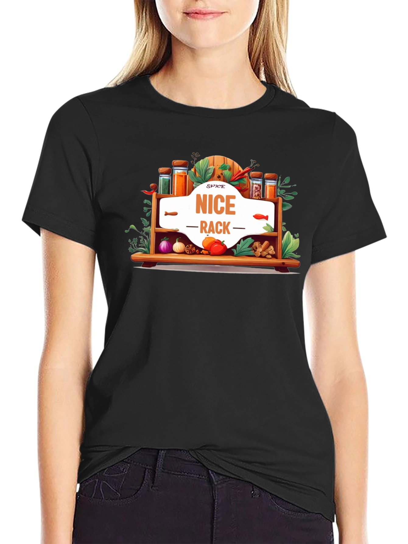 Spice Rack Graphic Tee - Nice Rack Design