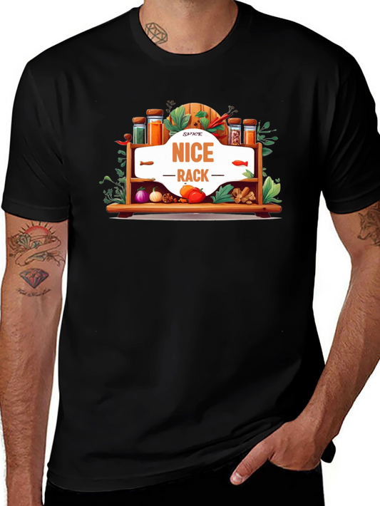 Spice Rack Graphic Tee - Nice Rack Design