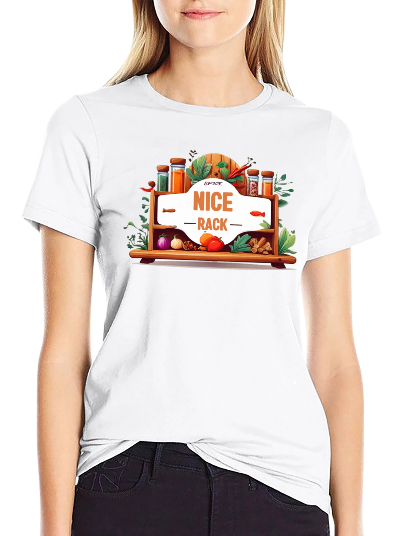Spice Rack Graphic Tee - Nice Rack Design