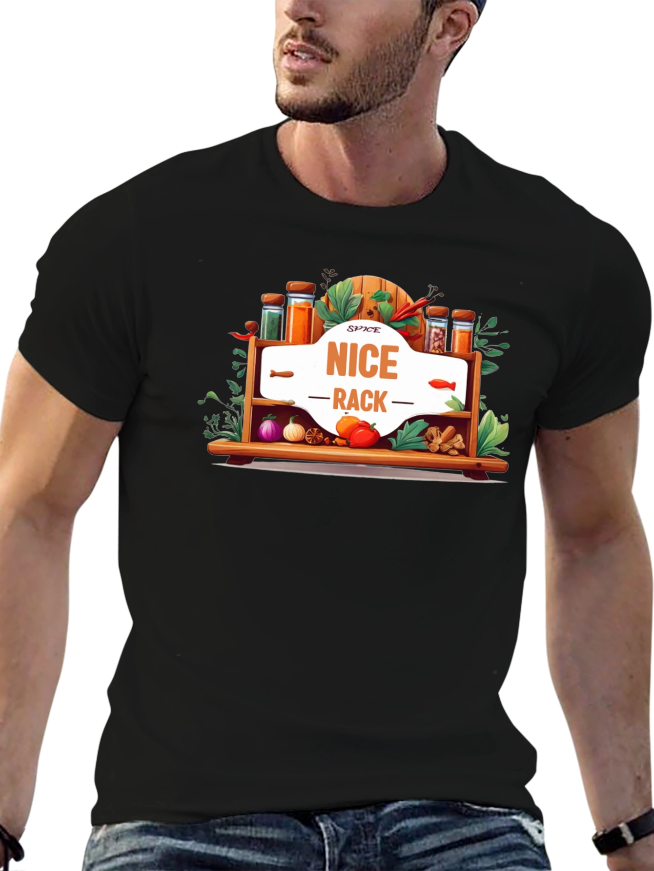 Spice Rack Graphic Tee - Nice Rack Design
