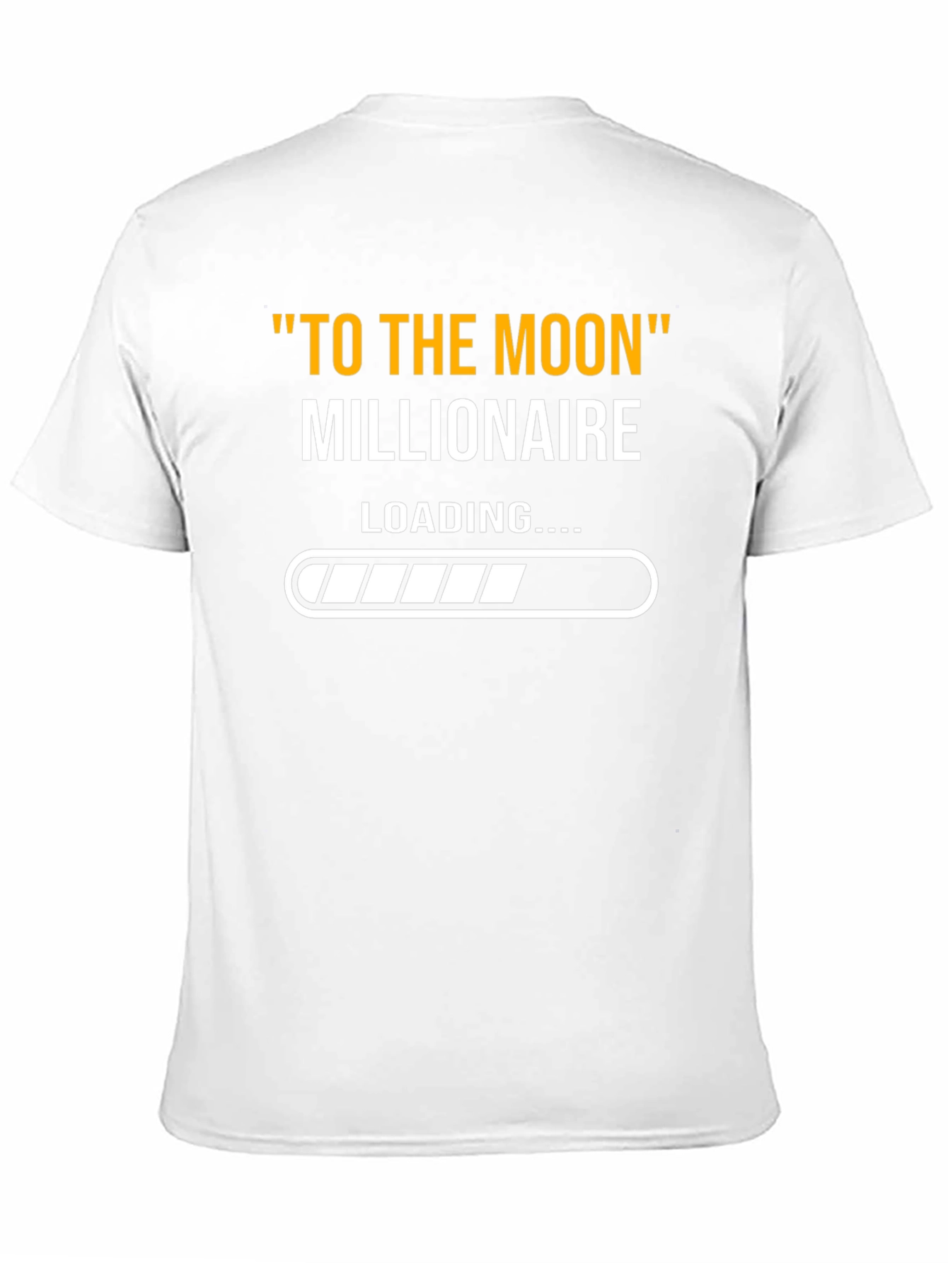 To The Moon Millionaire Loading T-Shirt