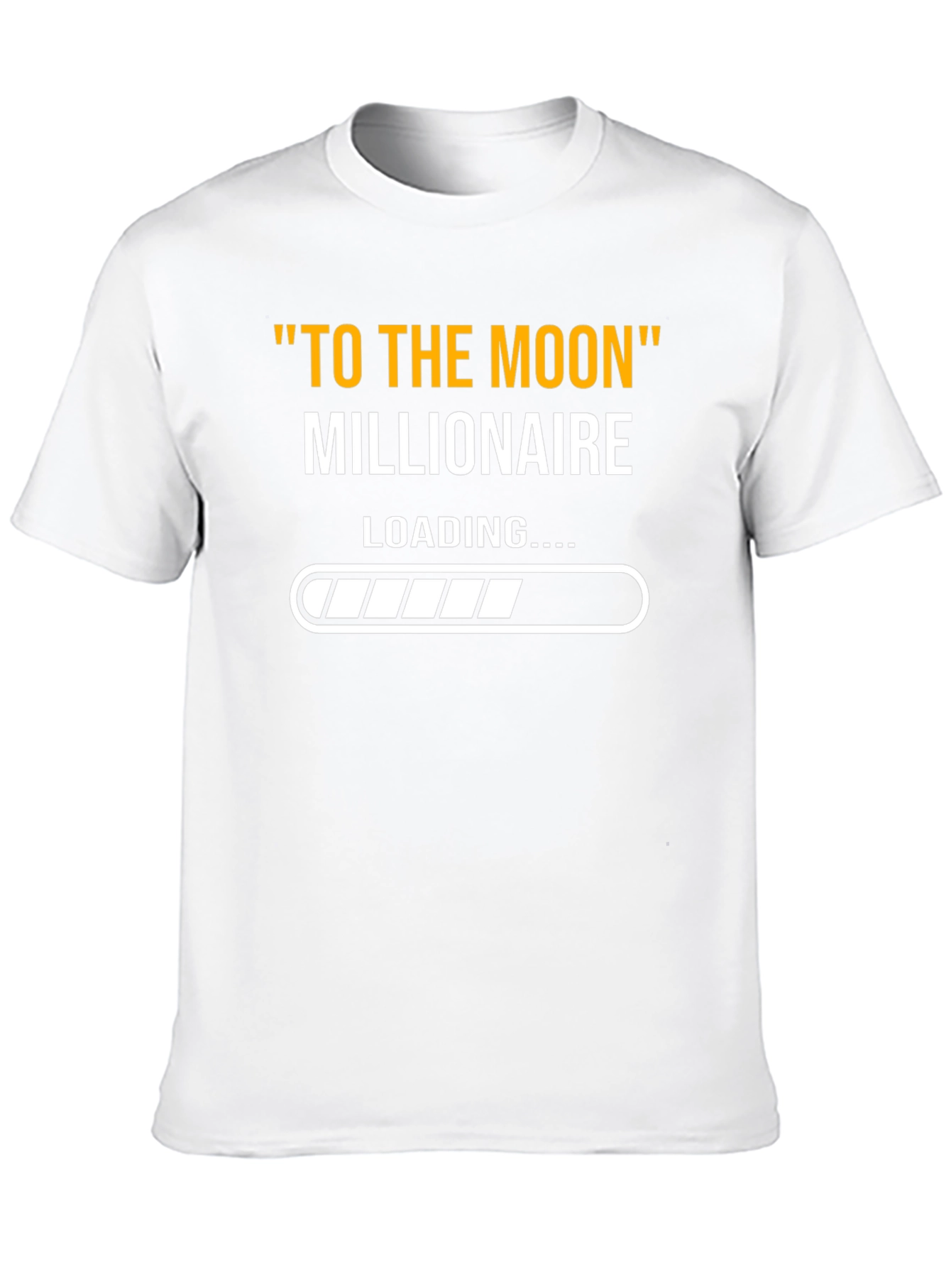 To The Moon Millionaire Loading T-Shirt