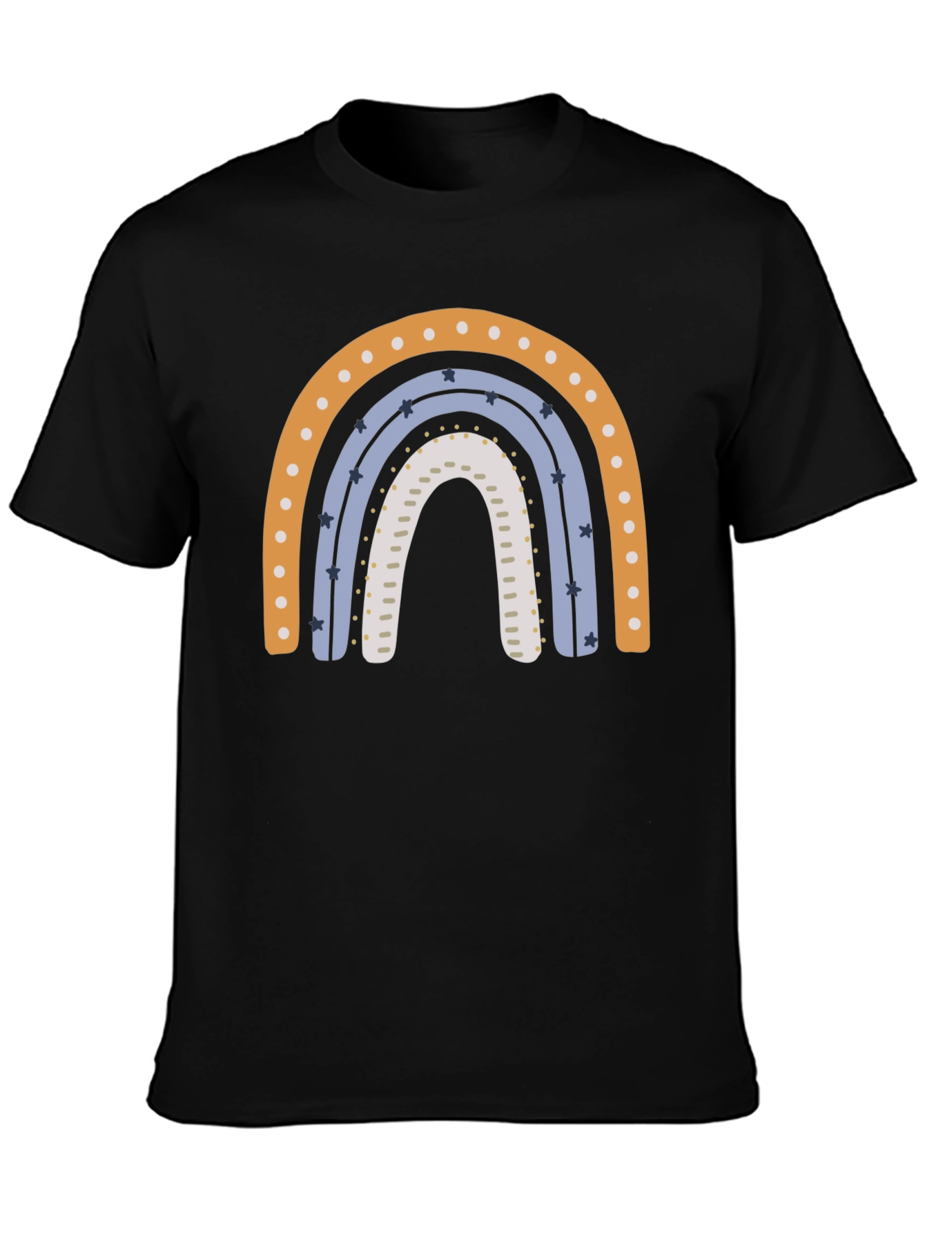 Rainbow Graphic Tee - Stylish Comfort