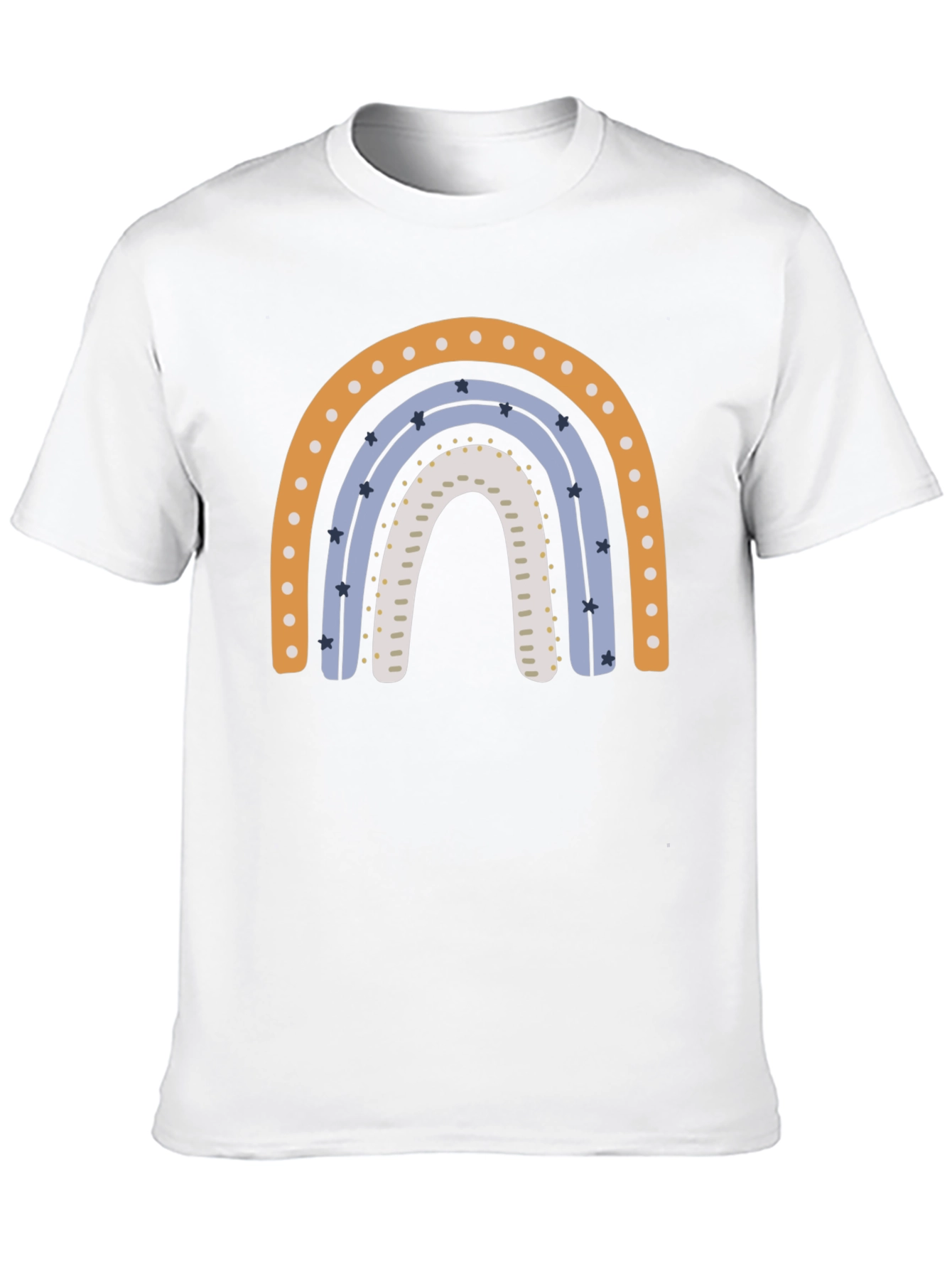 Rainbow Graphic Tee - Stylish Comfort
