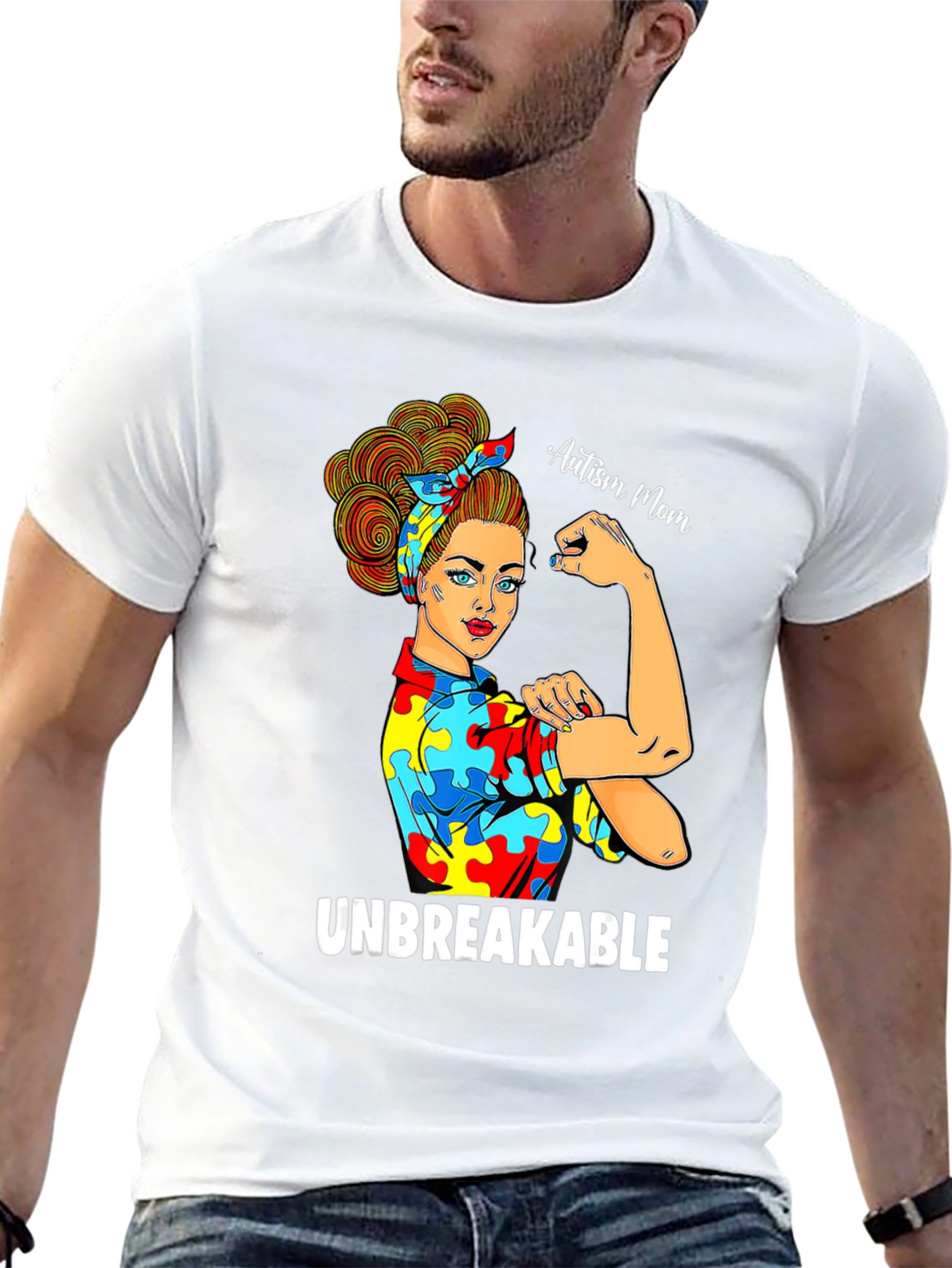 Autism Mom Unbreakable T-Shirt