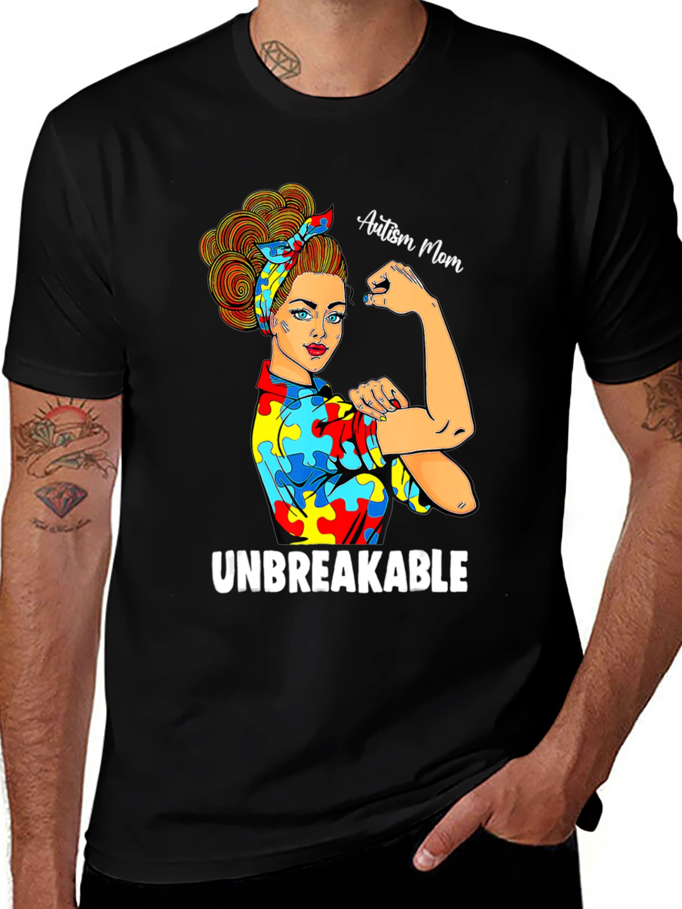 Autism Mom Unbreakable T-Shirt