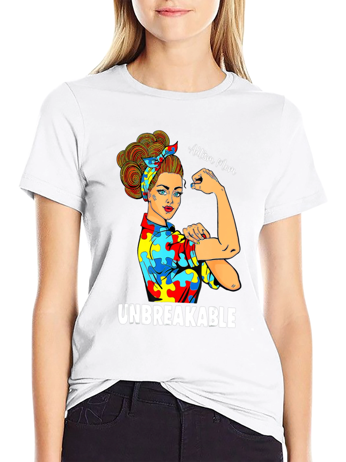 Autism Mom Unbreakable T-Shirt