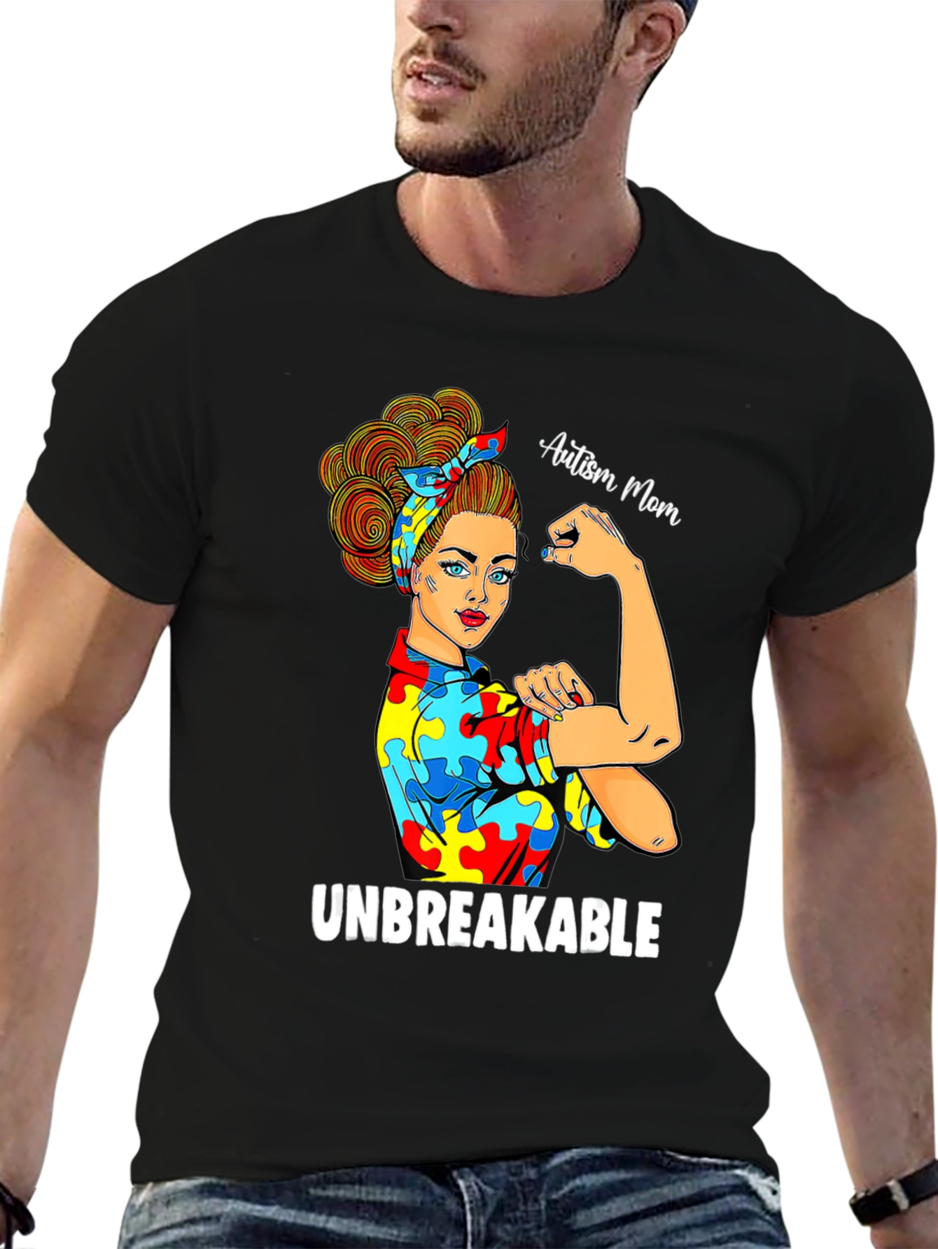 Autism Mom Unbreakable T-Shirt