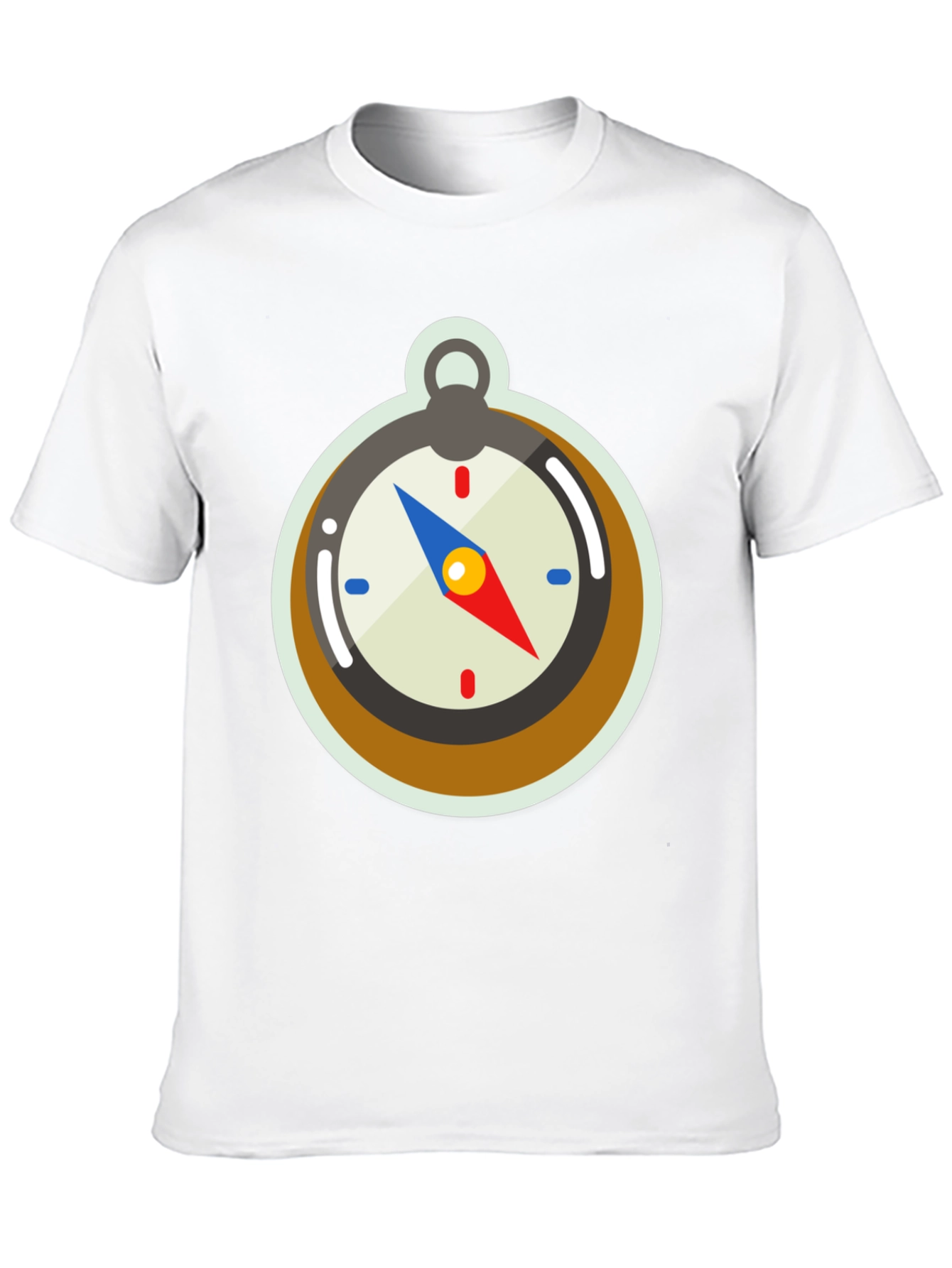 Compass Graphic Tee - Adventure Awaits!