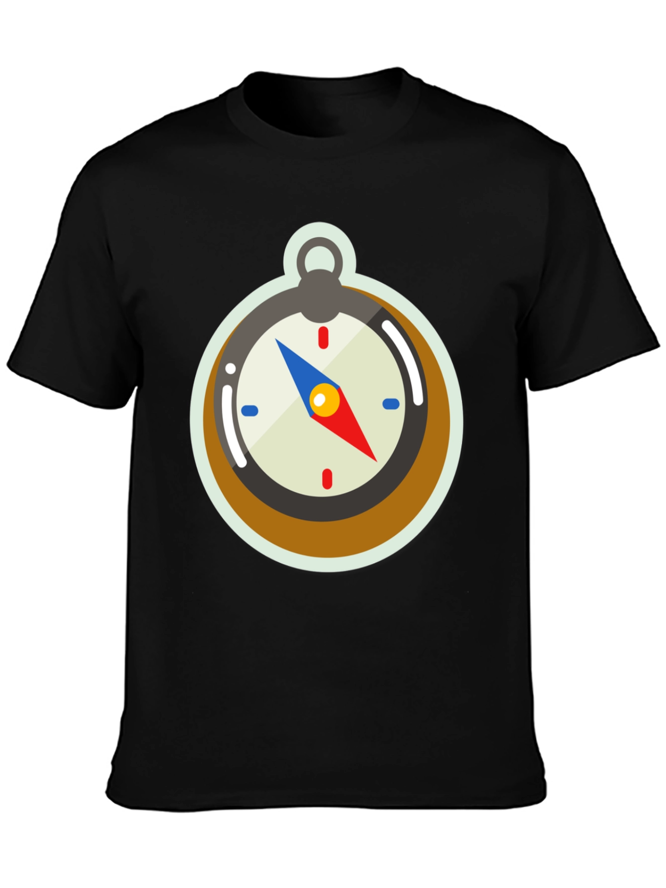 Compass Graphic Tee - Adventure Awaits!