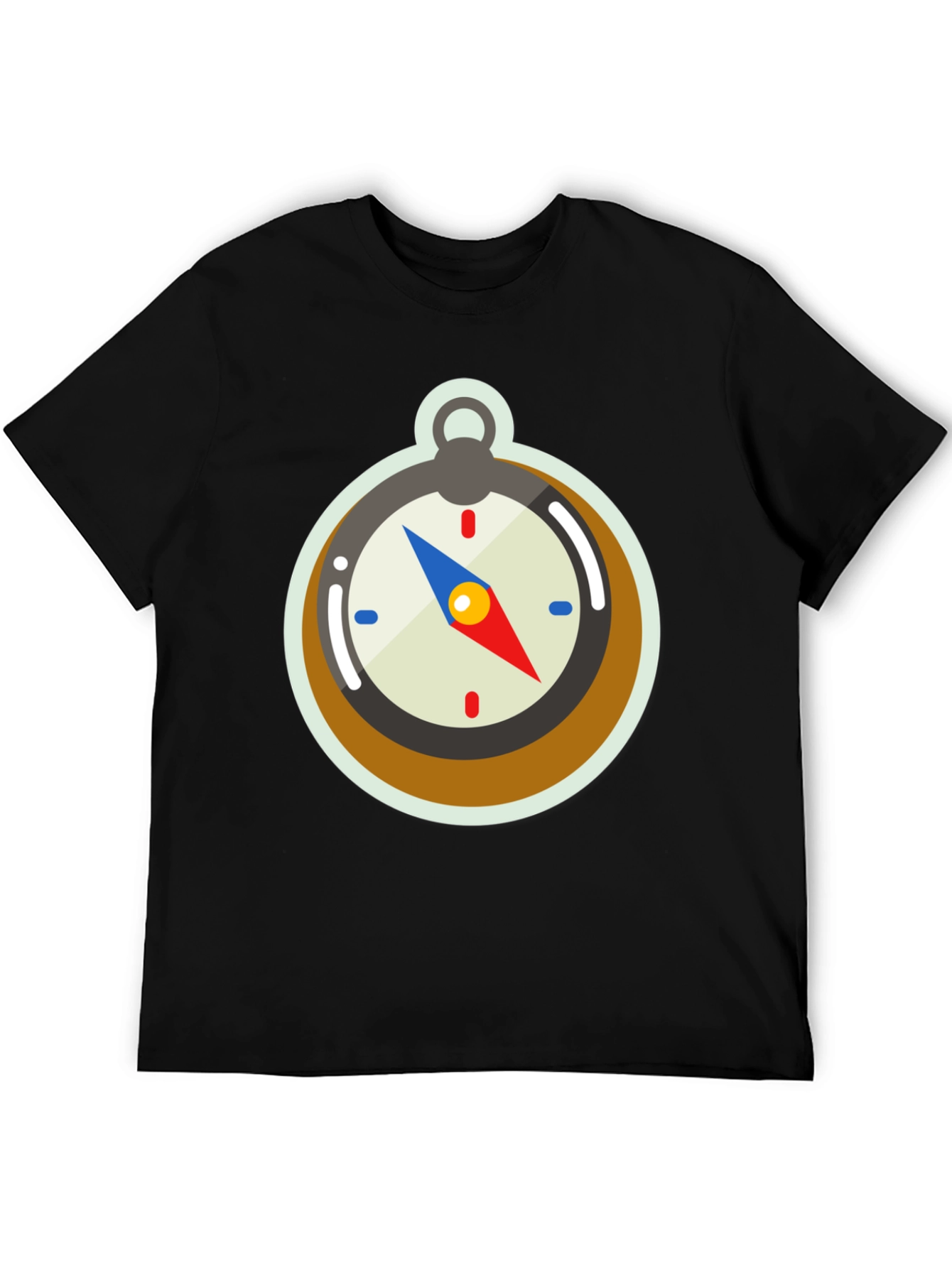 Compass Graphic Tee - Adventure Awaits!