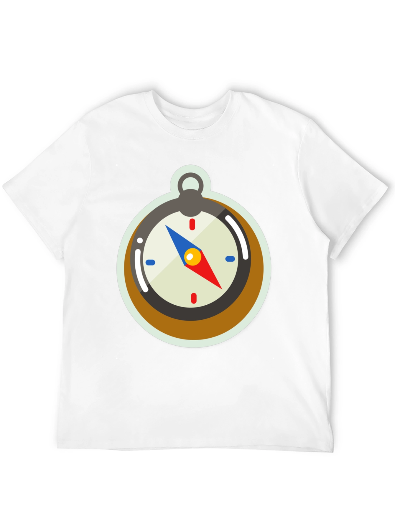 Compass Graphic Tee - Adventure Awaits!