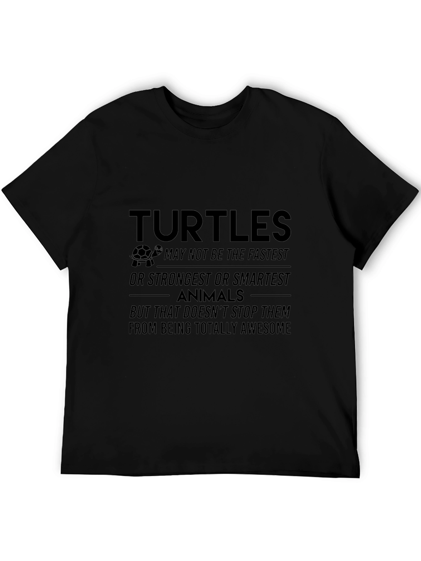 Awesome Turtles Graphic T-Shirt