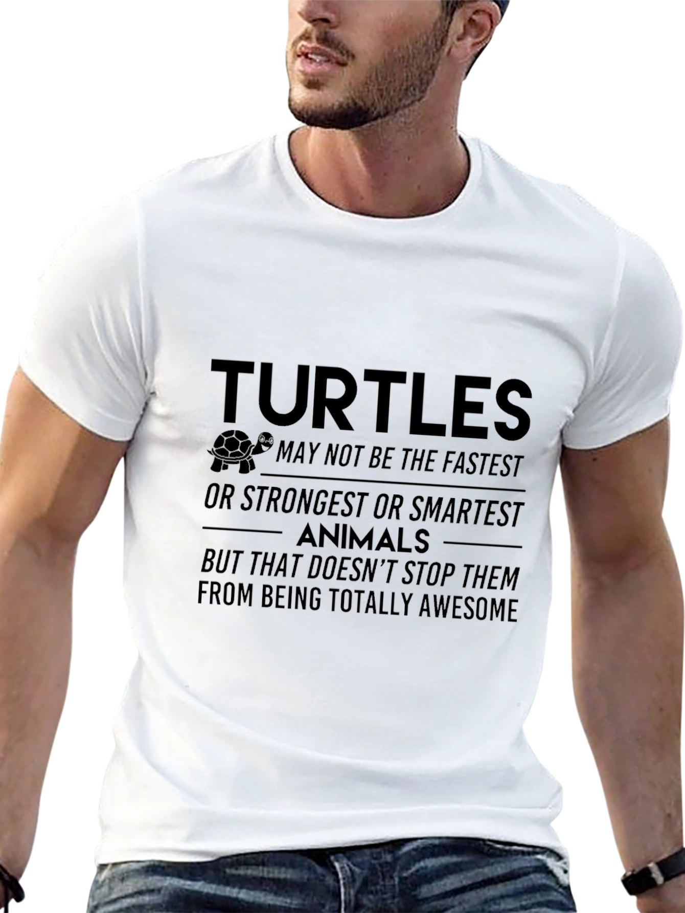 Awesome Turtles Graphic T-Shirt