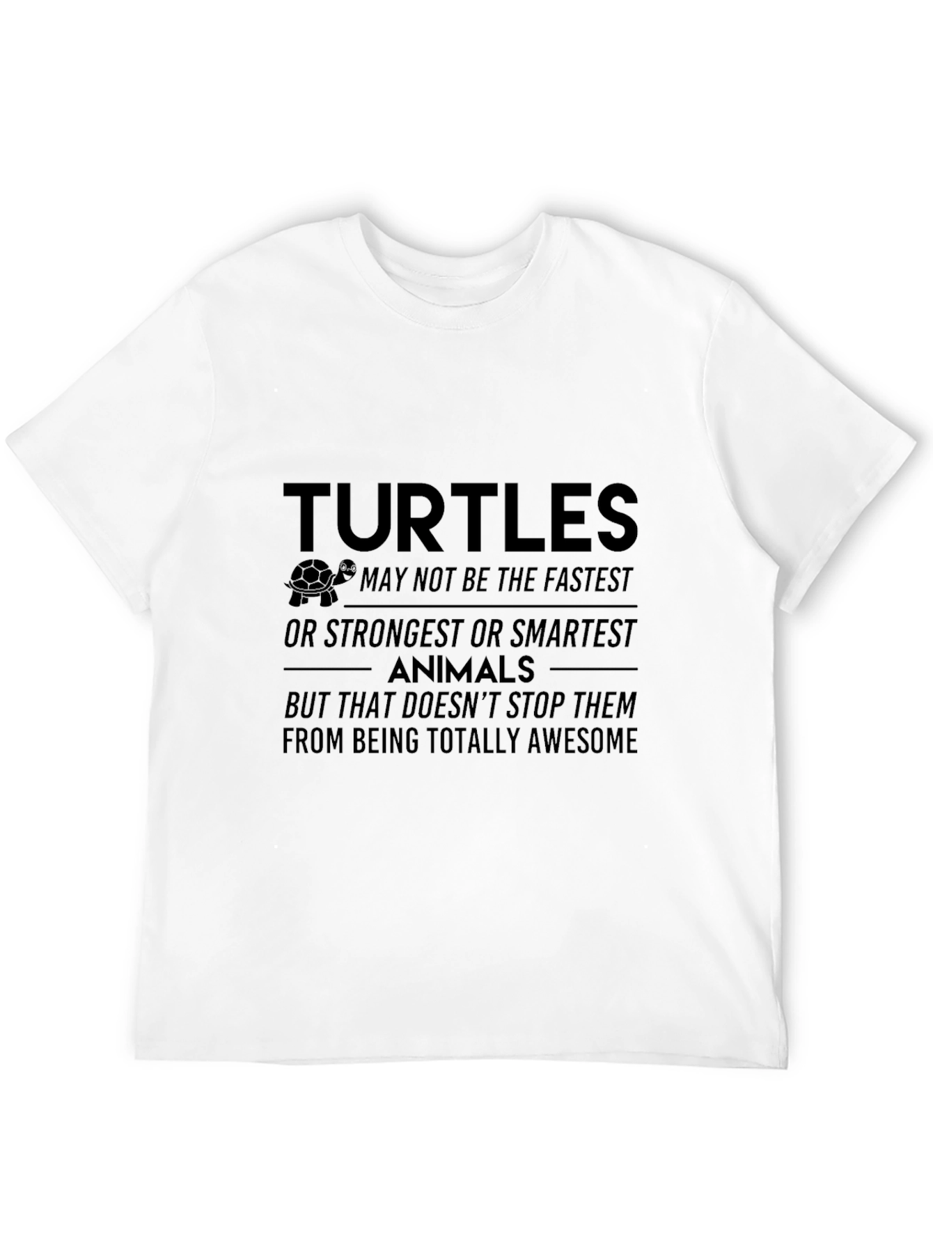Awesome Turtles Graphic T-Shirt