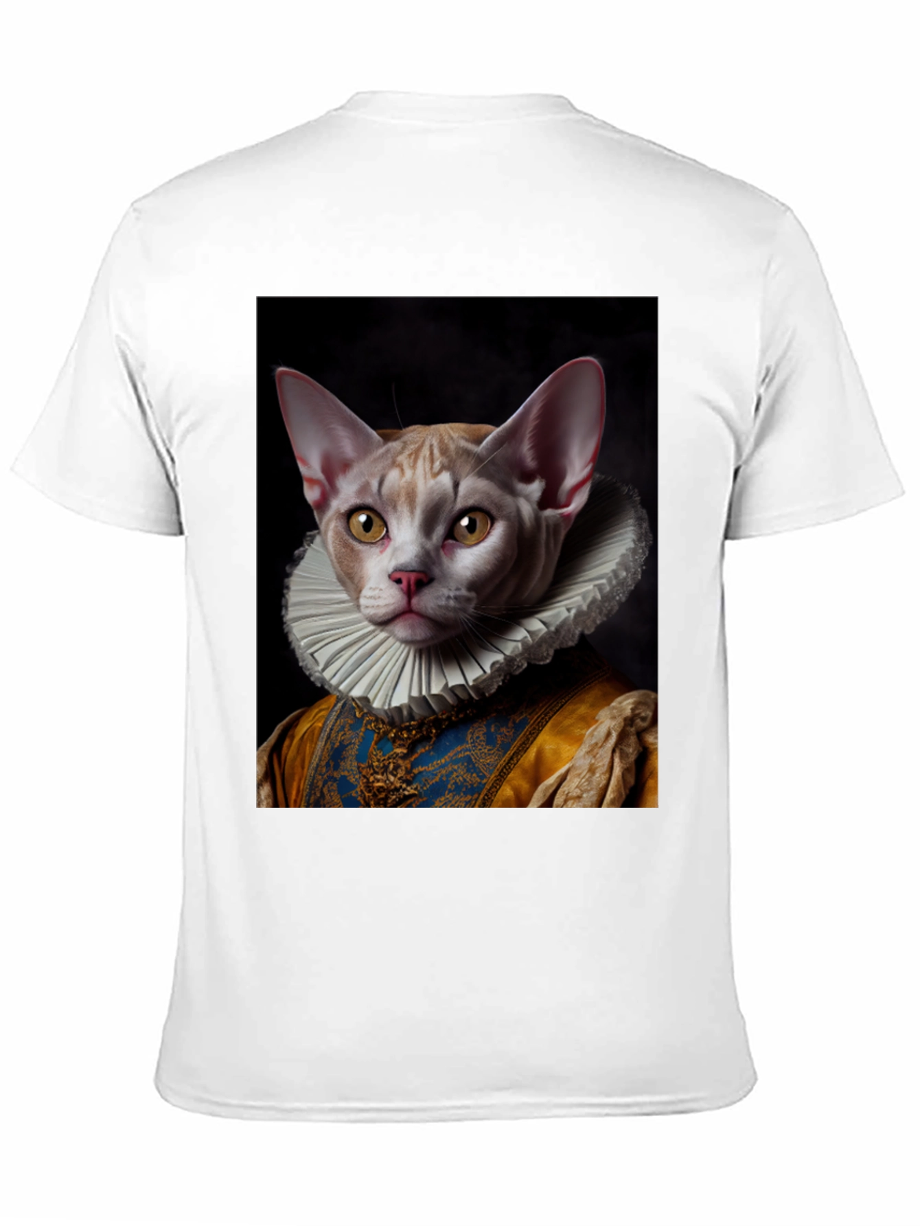 Regal Cat T-Shirt - Renaissance Pet Portrait